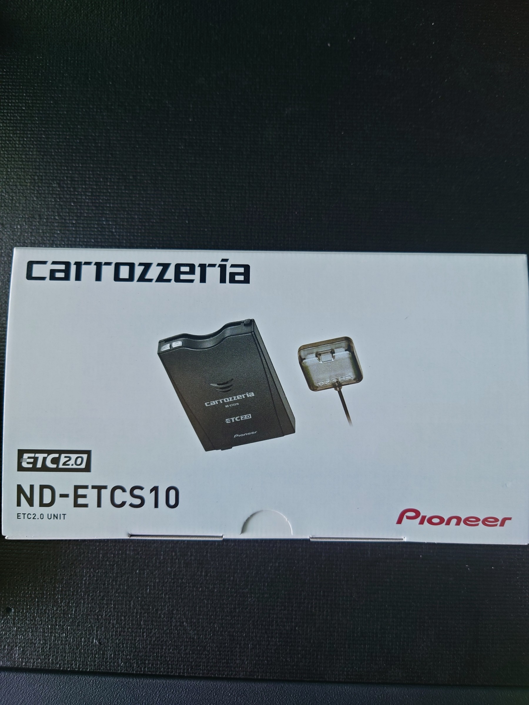 ETC2.0車載器　Pioneer　ND-ETCS10（ギボシ端子タイプ） Amazon | Pioneer ETC2.0 ND-ETCS10 アンテナ一体型 新