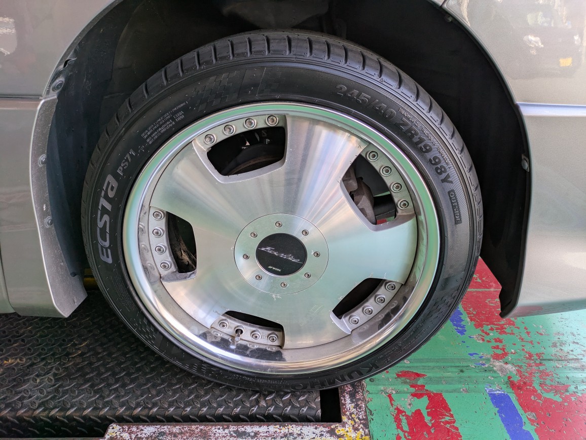 10アルファード クムホ エクスタ PS71 245/40R19 | トヨタ