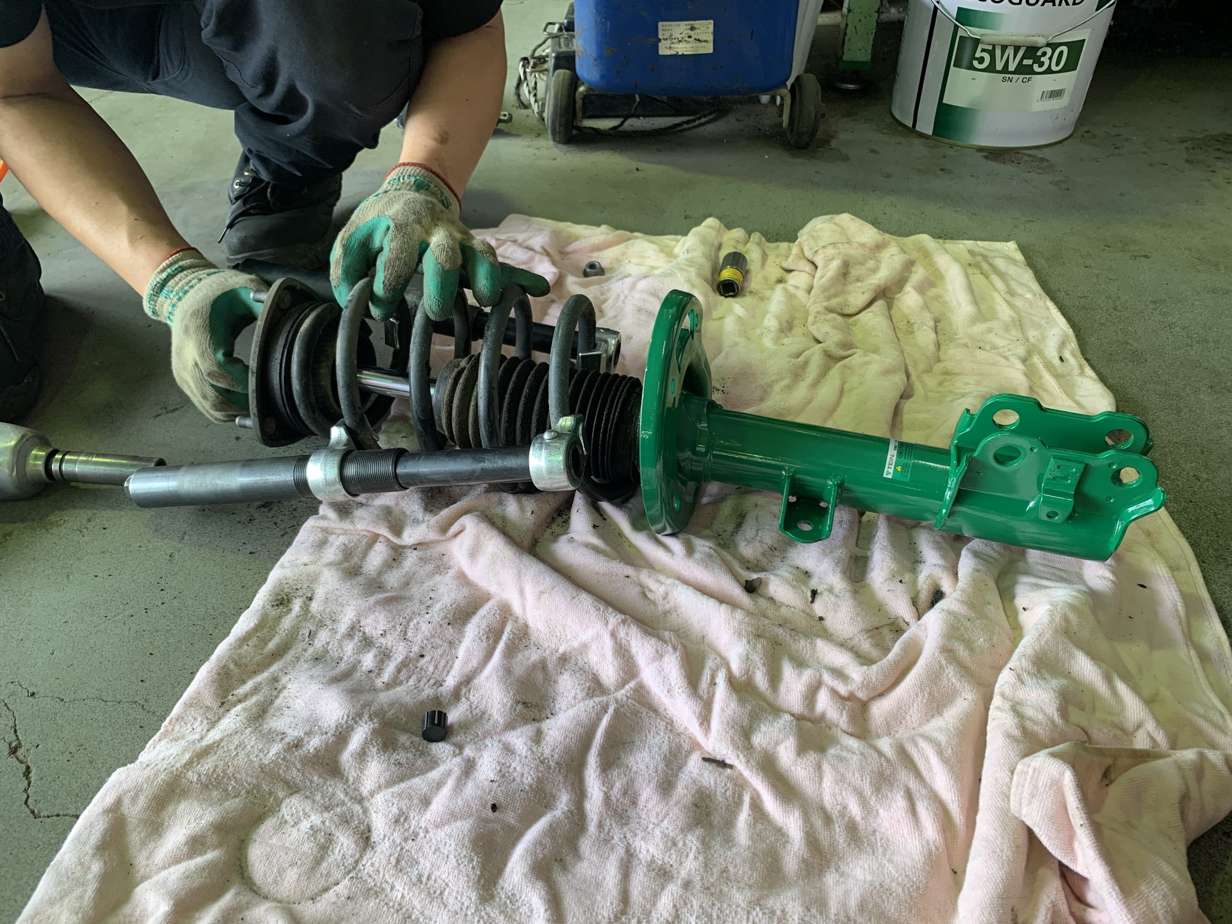 CX-5】TEIN ショック交換とアライメント調整 | タイヤマン藻岩の日常