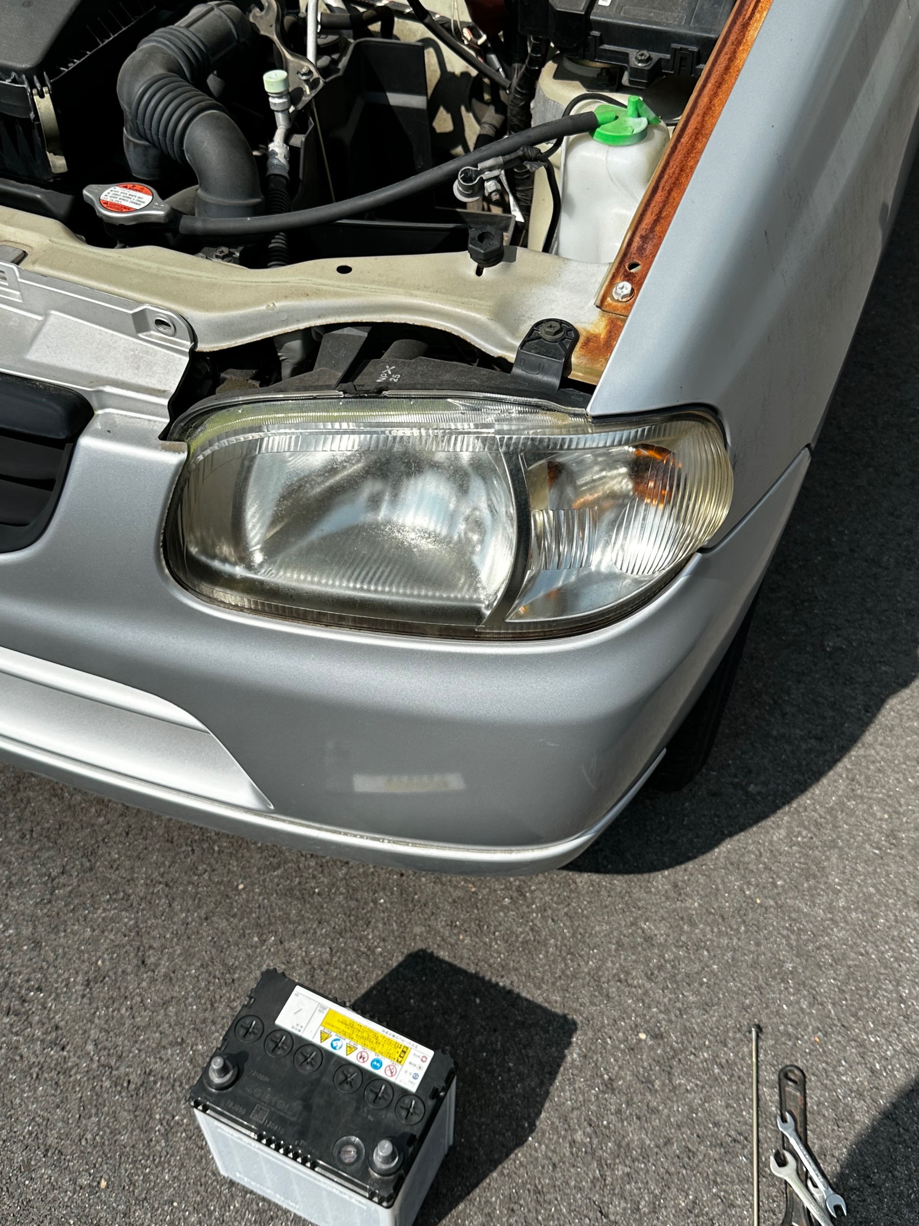 バッテリー交換