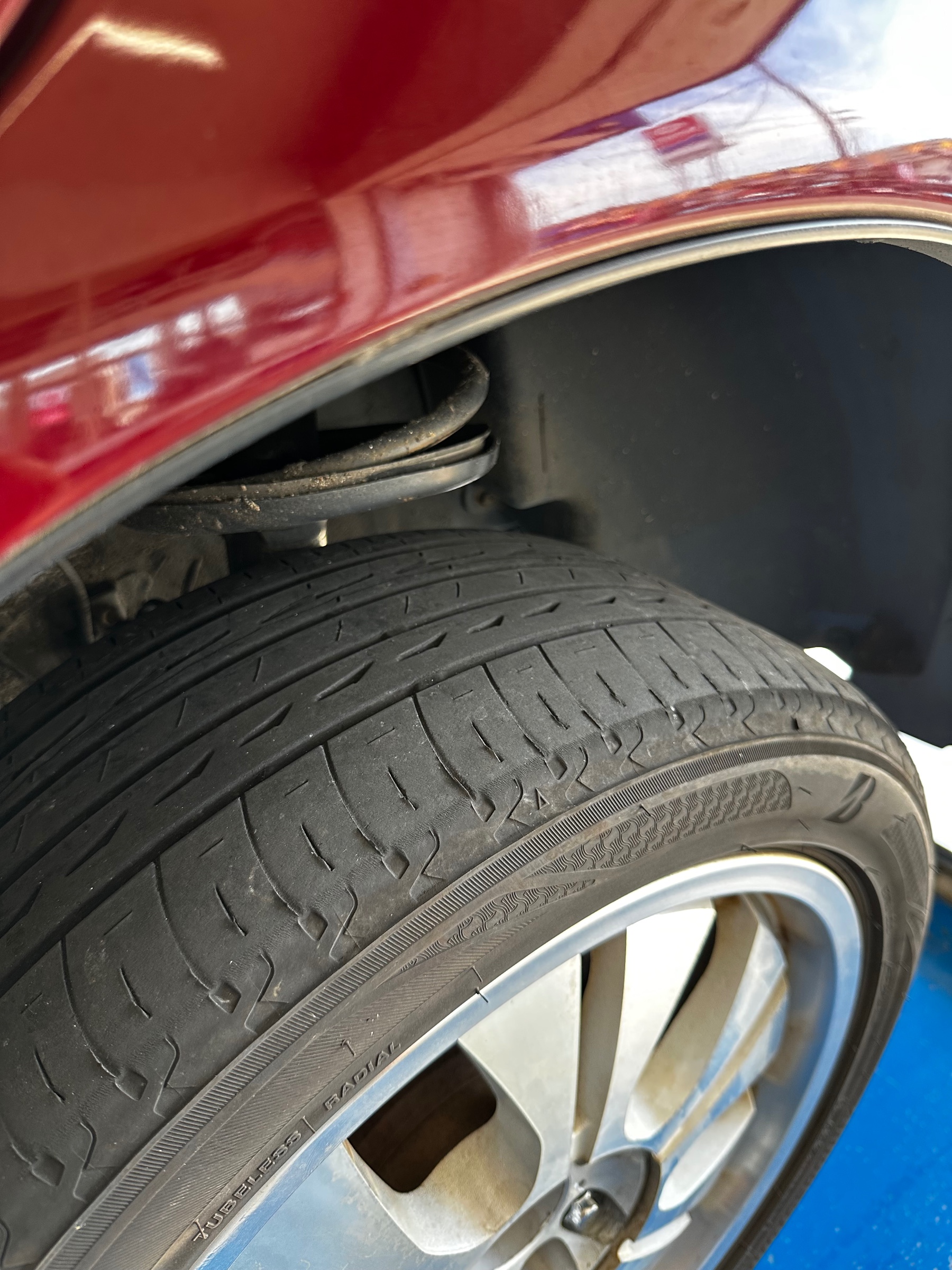 ローテーション後リア