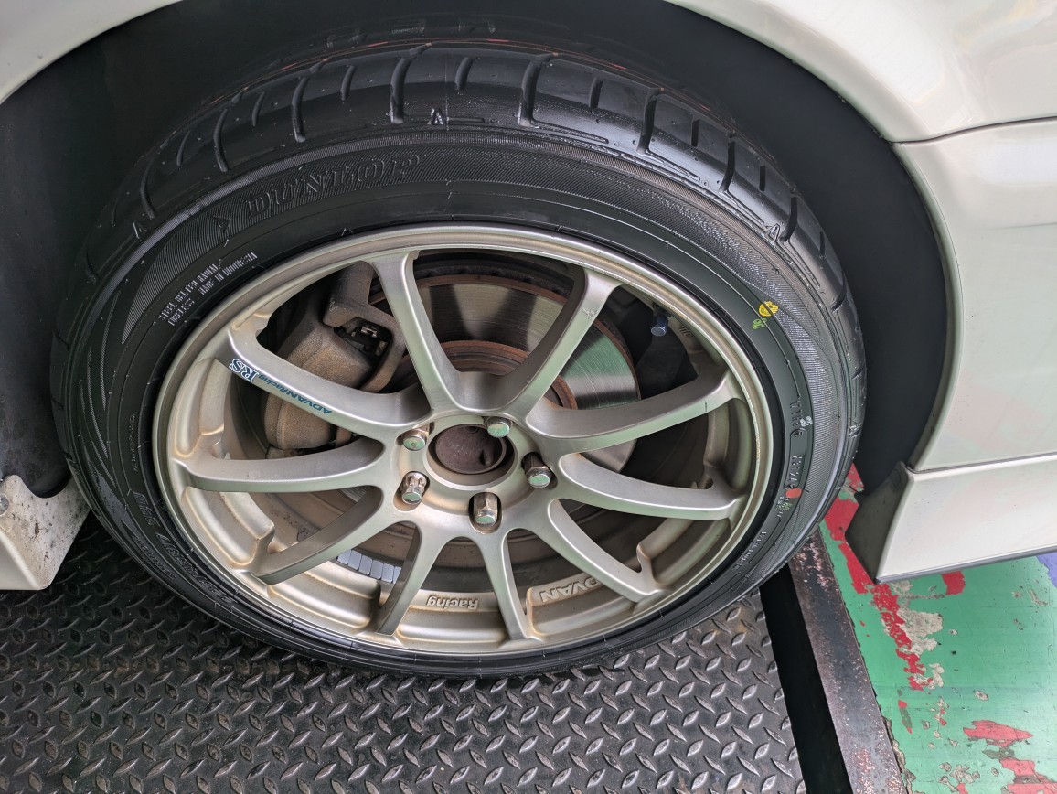 チェイサー ツアラーV ダンロップ ディレッツァDZ102 225/45R17