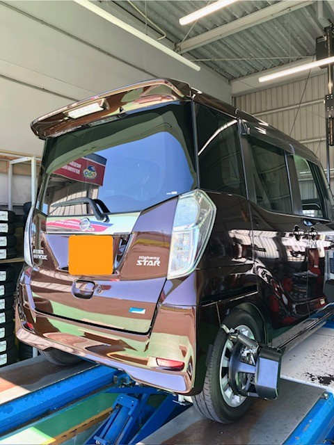 日産：デイズ・ルークスに車高調整ダンパーキット装着からの