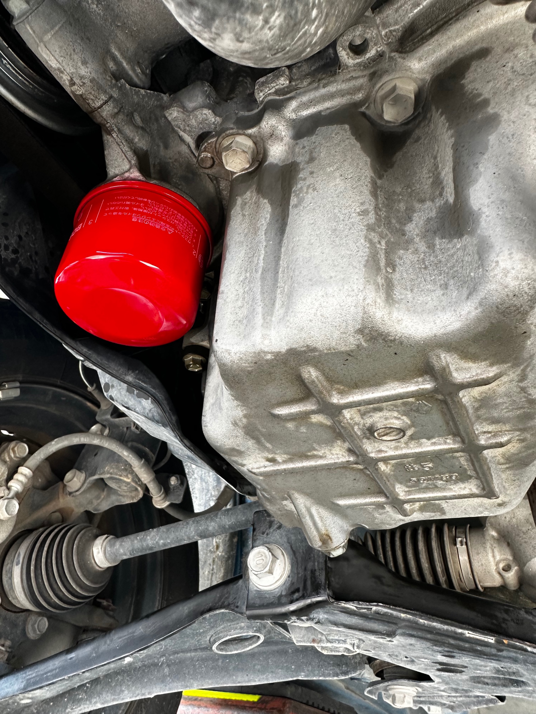 下回り作業完了