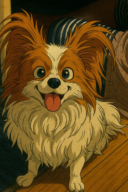 １４歳のパピヨン♀です