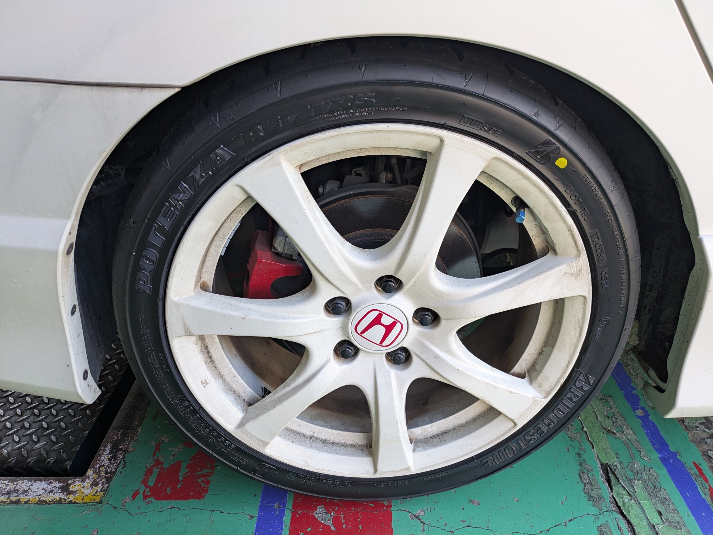 シビック タイプR ブリヂストン ポテンザRE71RS 225/40R18 | ホンダ