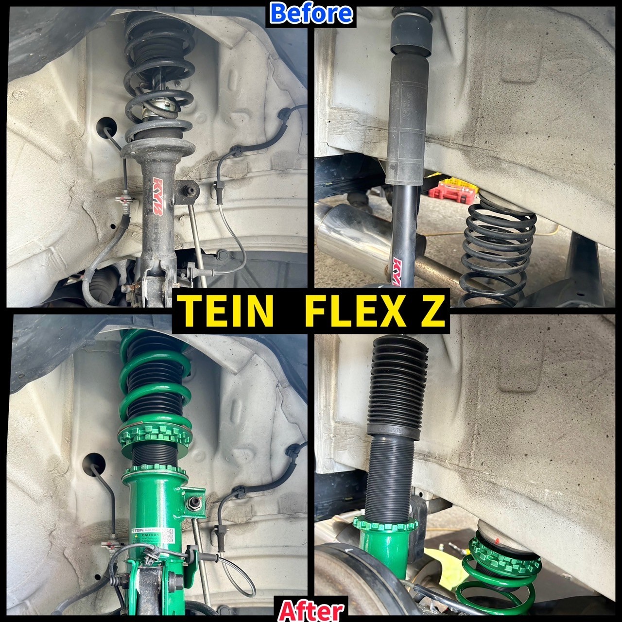 アルトワークス4wdテイン車高調 TEIN STREET BASIS Z テイン ストリートベイシスZ 車高調