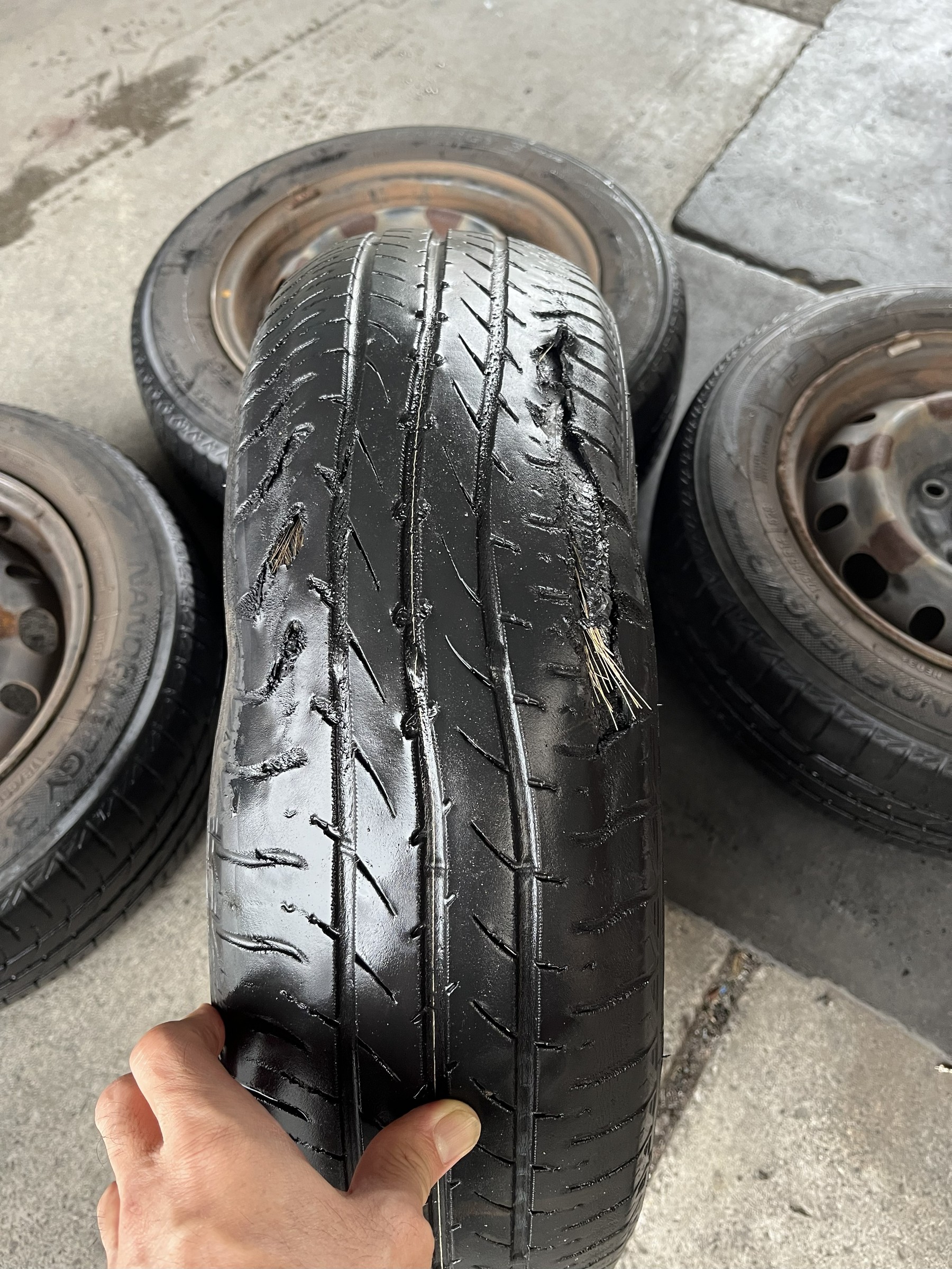 危険！！ セパレーションタイヤ | 店長の日記 | ミスタータイヤマン