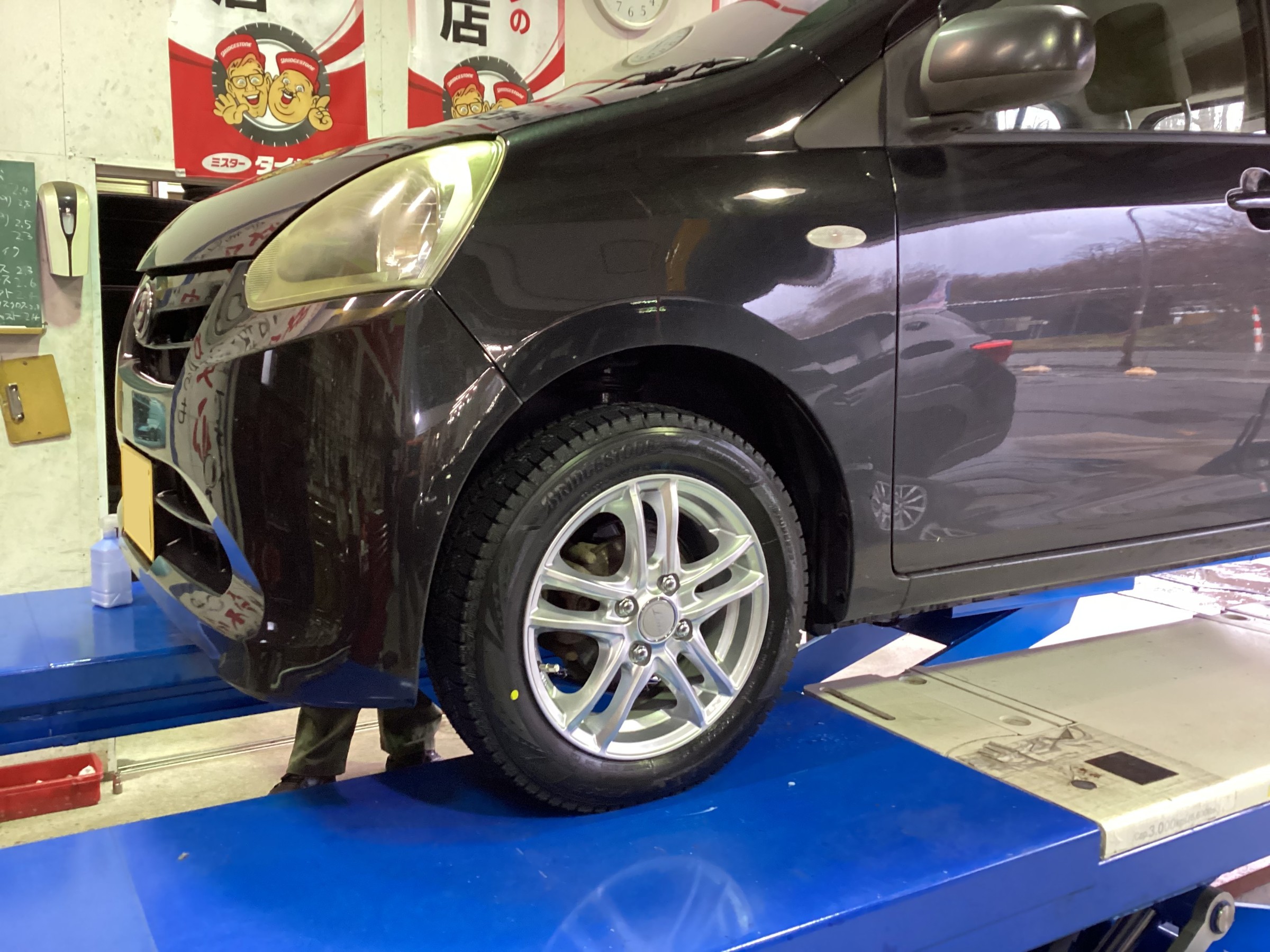 ミライース ブリザック VRX3 Linz SR5 アルミゼット | スタッフ日記