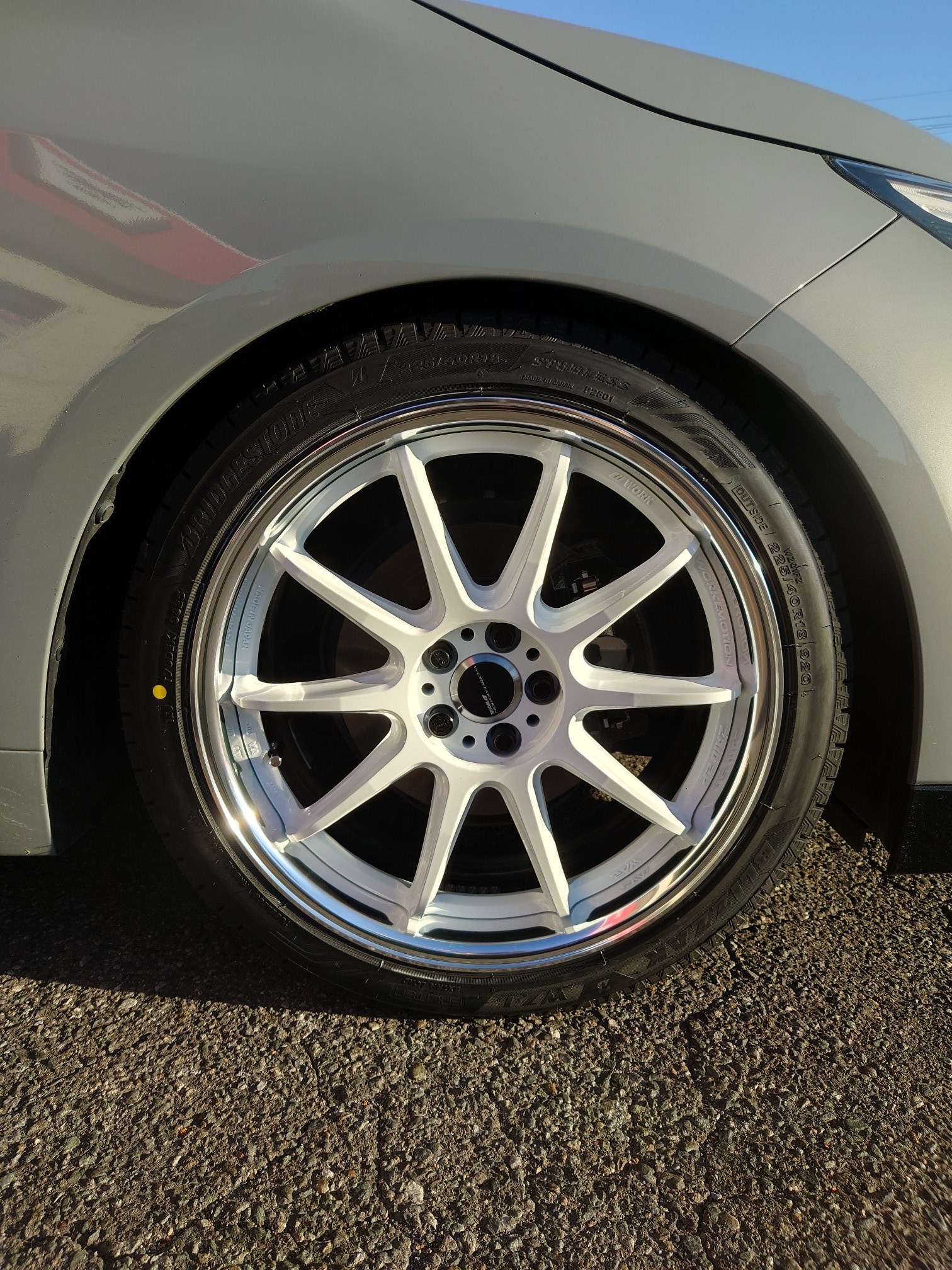 トヨタ カローラセダン ZWE219H ワーク エモーション ZR10 2P