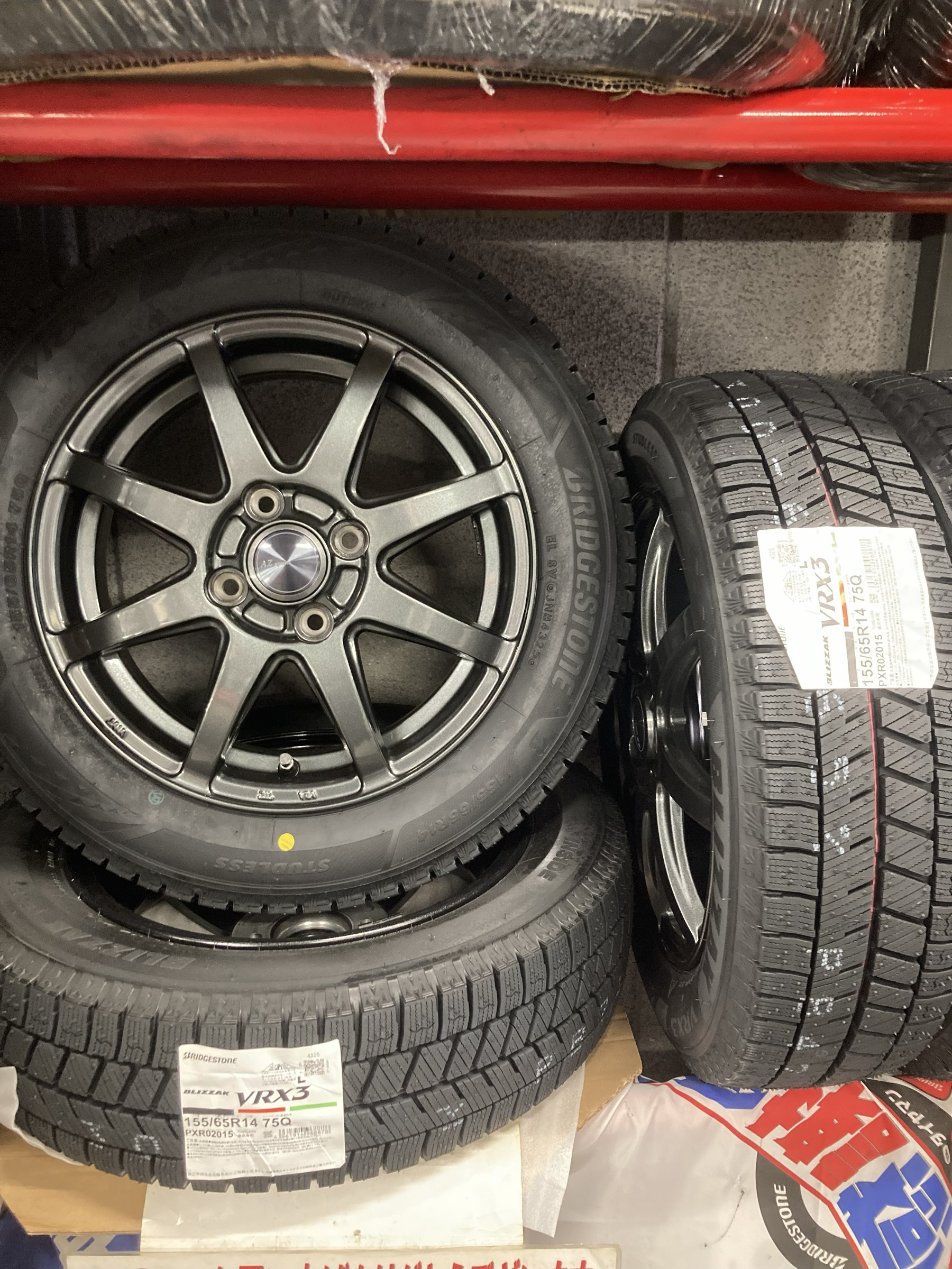 ダイハツ ムーブキャンバス スタッドレスSET | スタッフ日記