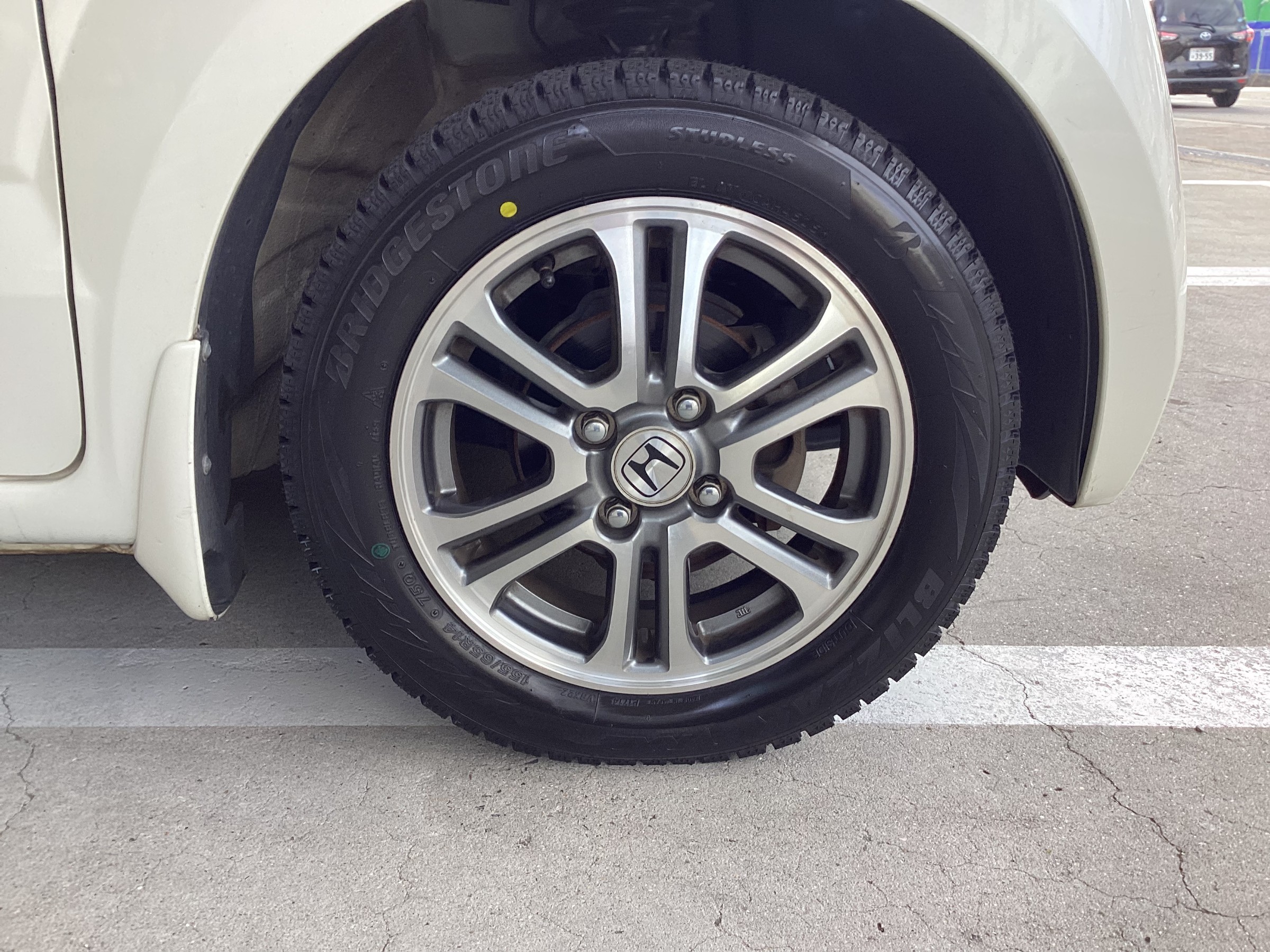 ☆彡ホンダN-BOX(エヌボックス) ブリヂストンブリザックVRX2 155/65R14