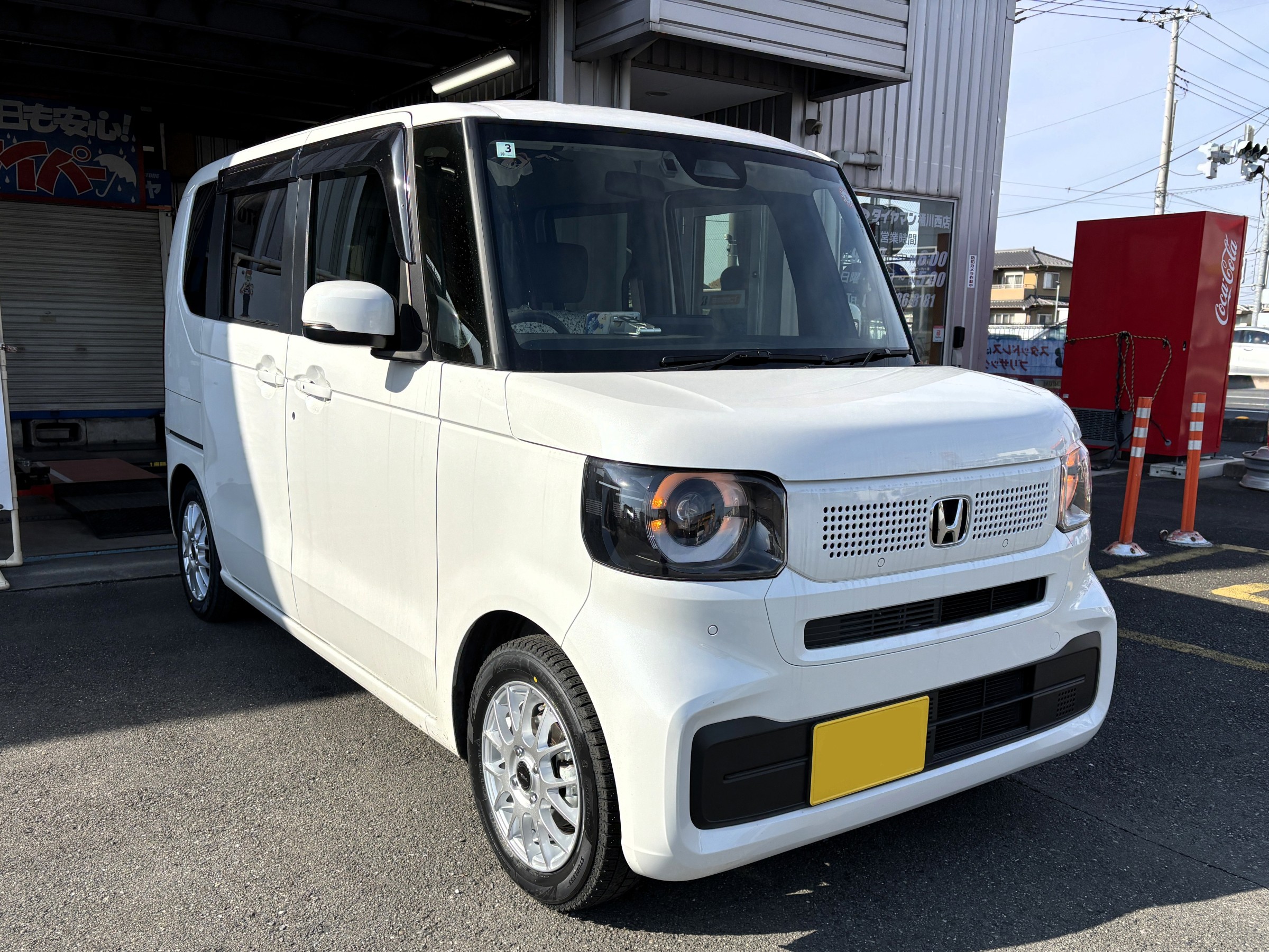 ホンダNBOX　タイヤホイール付　ブリジストン ホンダ（HONDA） 新品 2025年製造 ブリヂストン タイヤ付き N-BOX