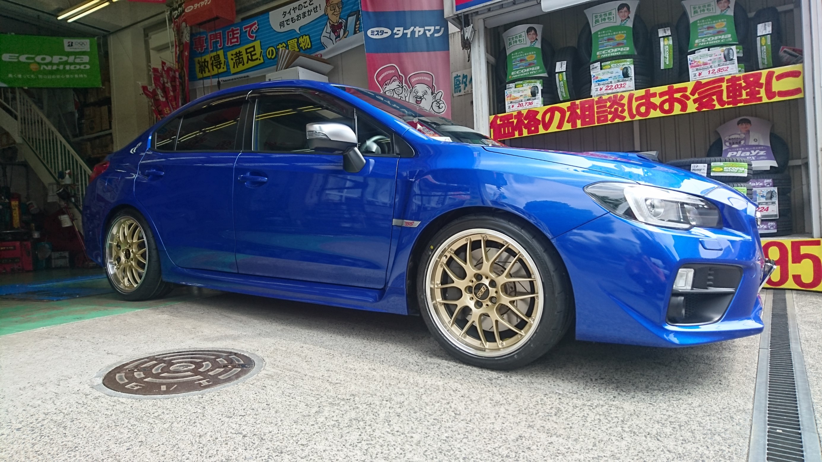 るるぱ wrx sti 純正 ホイール BBS ② るるぱ様専用 wrx sti 純正
