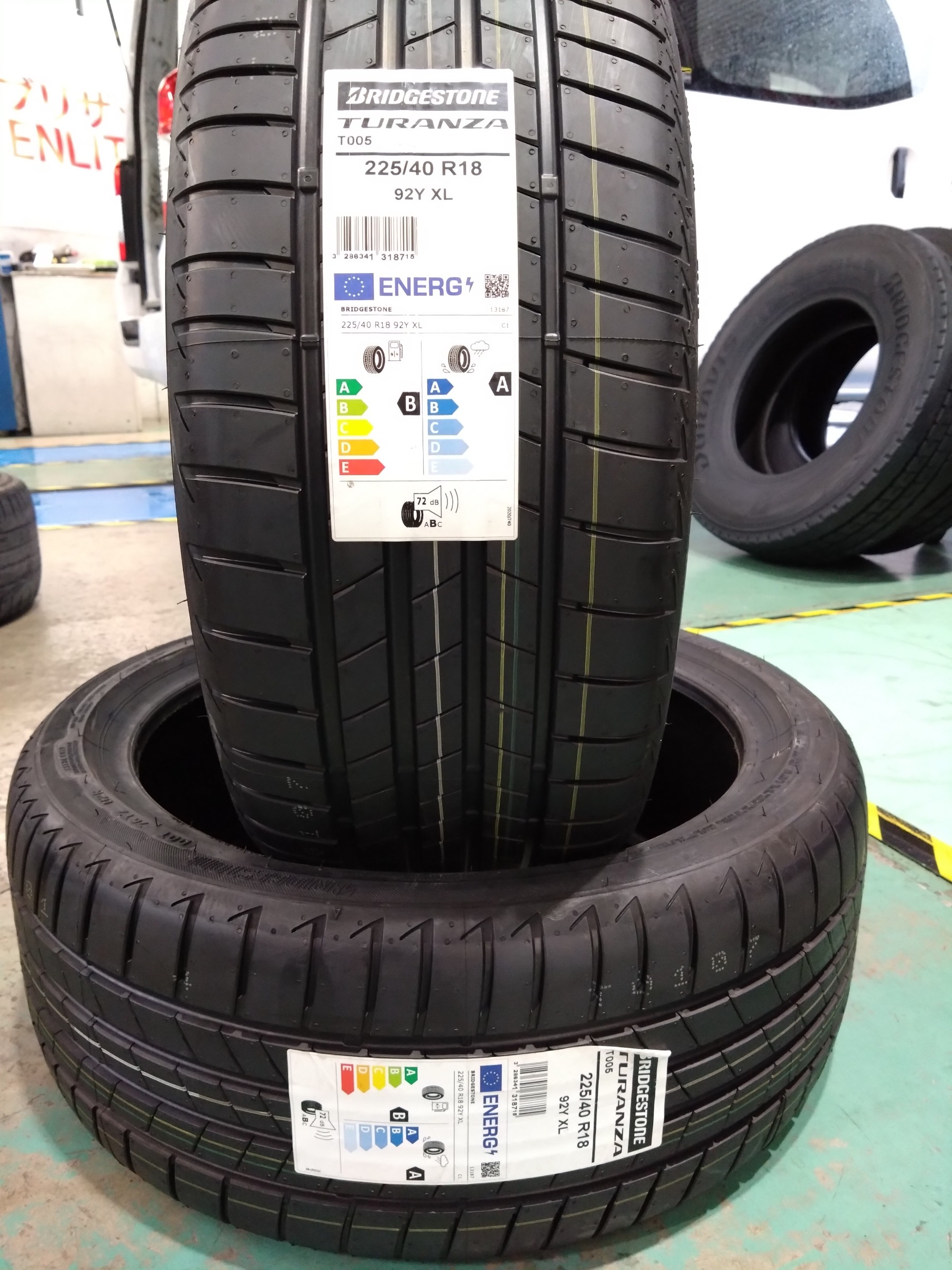 Mr.タイヤマン トランザ 225/40R18 XL 2本交換いたしました！ | スタッフ日記