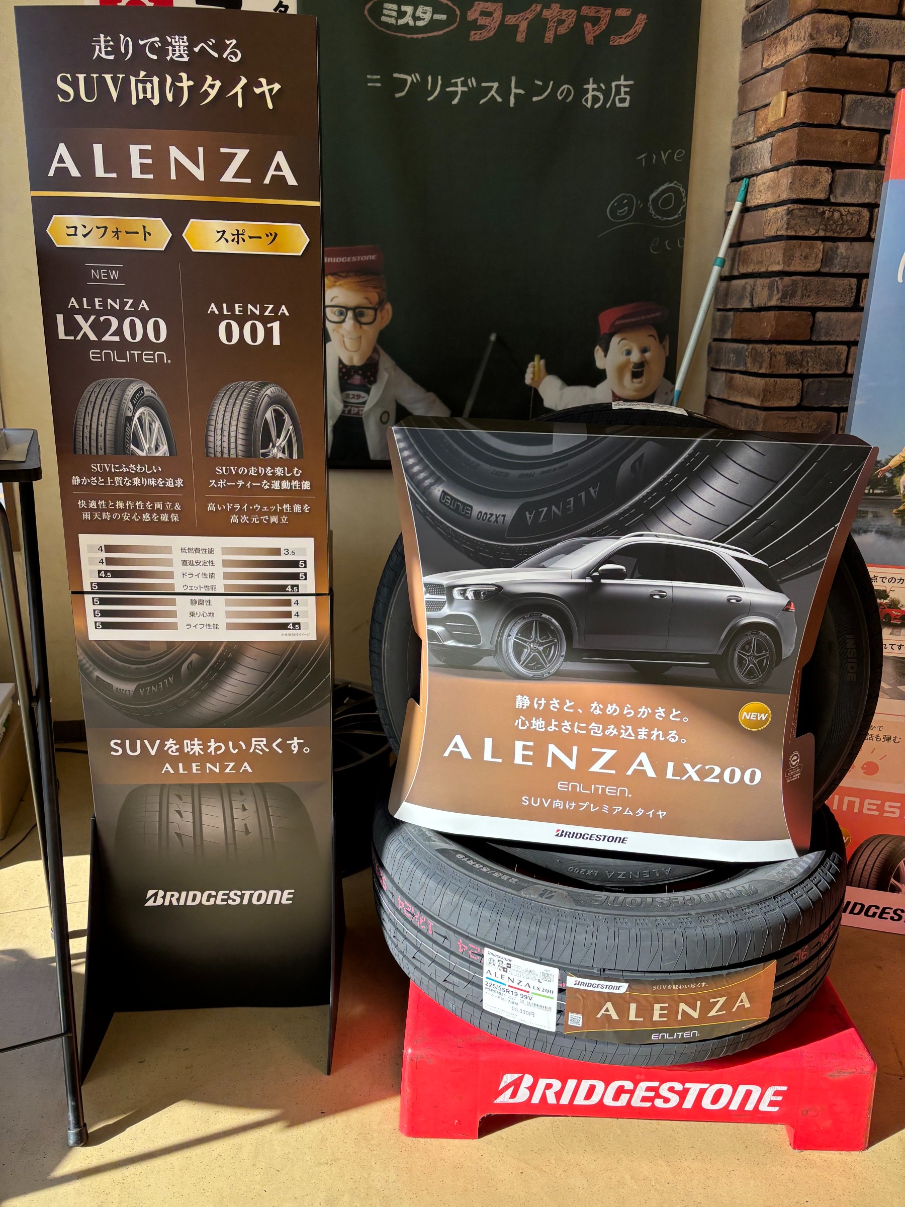 ALENZA LX200 | スタッフ日記 | ミスタータイヤマン 豊田 | タイヤ