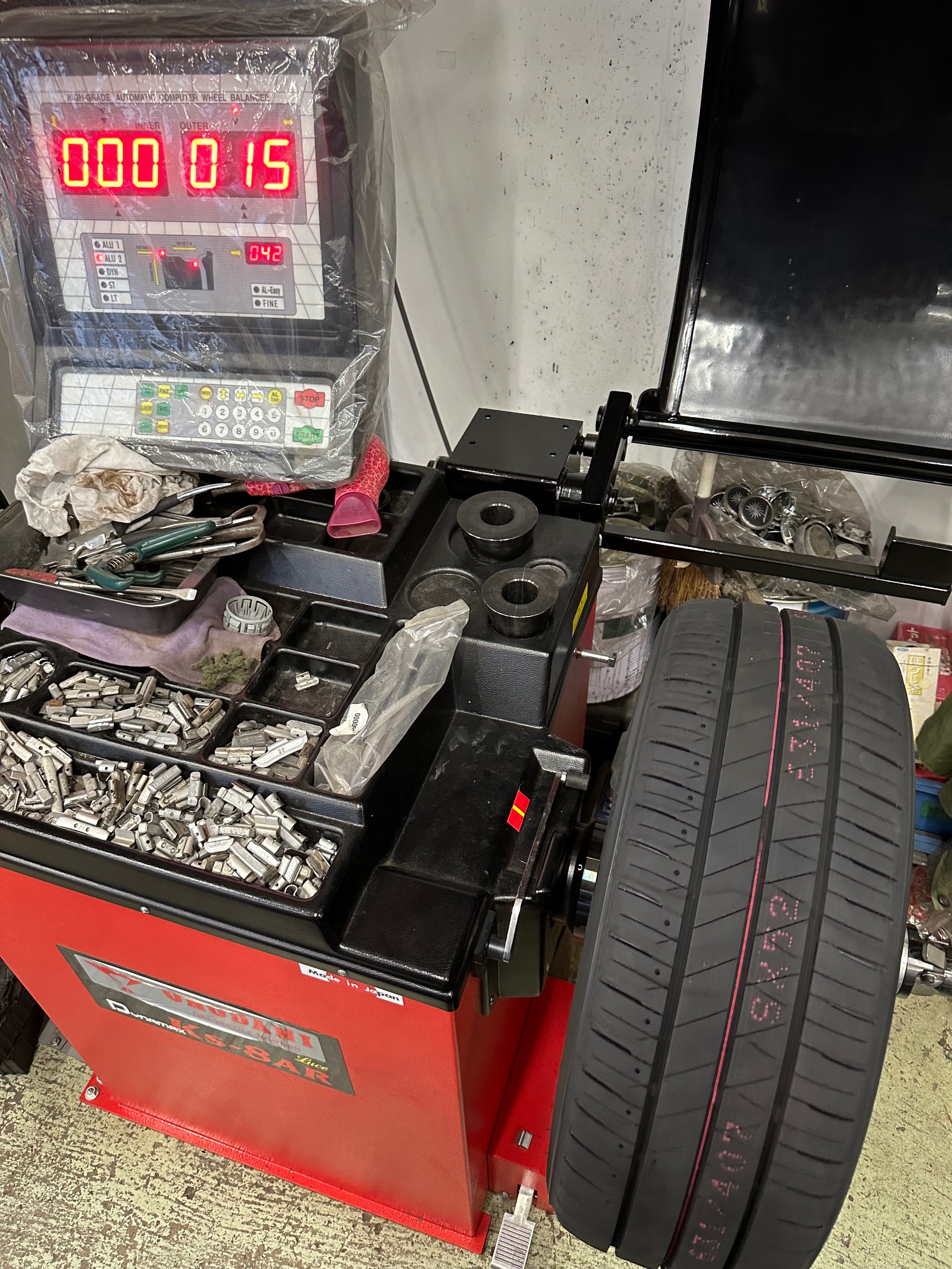 バランス作業
