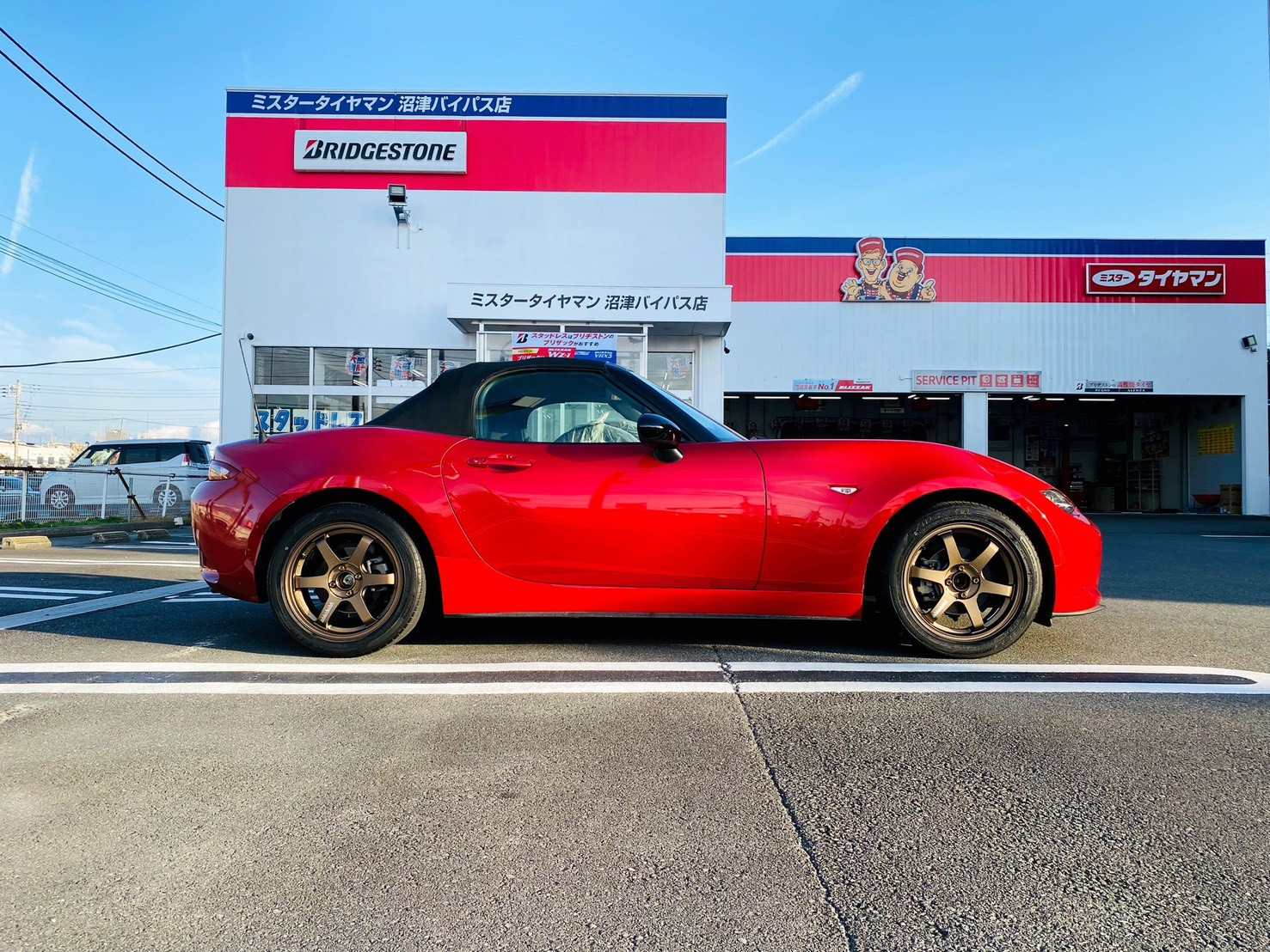 ロードスター×RAYS TE37 SONIC | マツダ ロードスター ホイール タイヤ