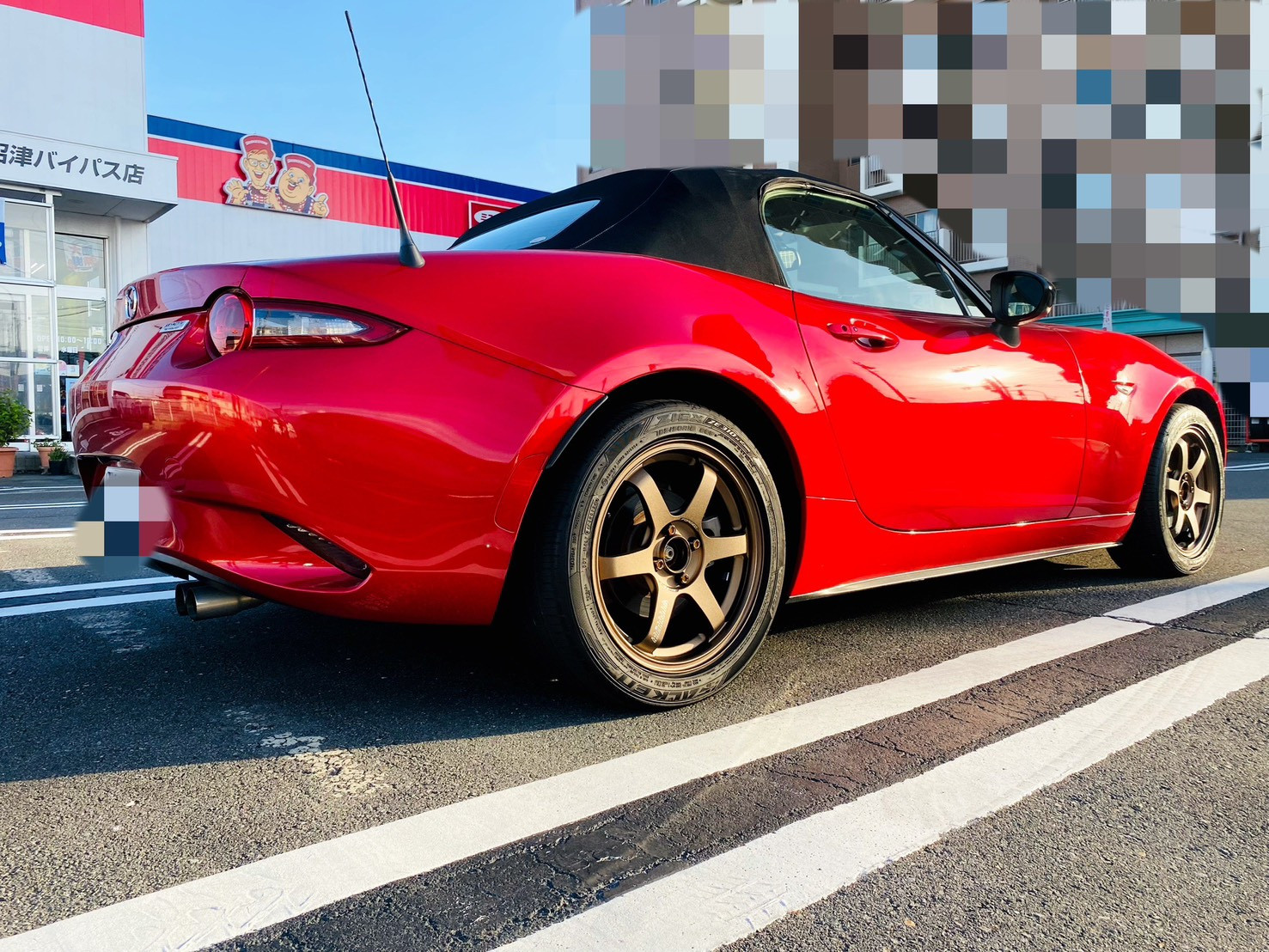 ロードスター×RAYS TE37 SONIC | マツダ ロードスター ホイール タイヤ