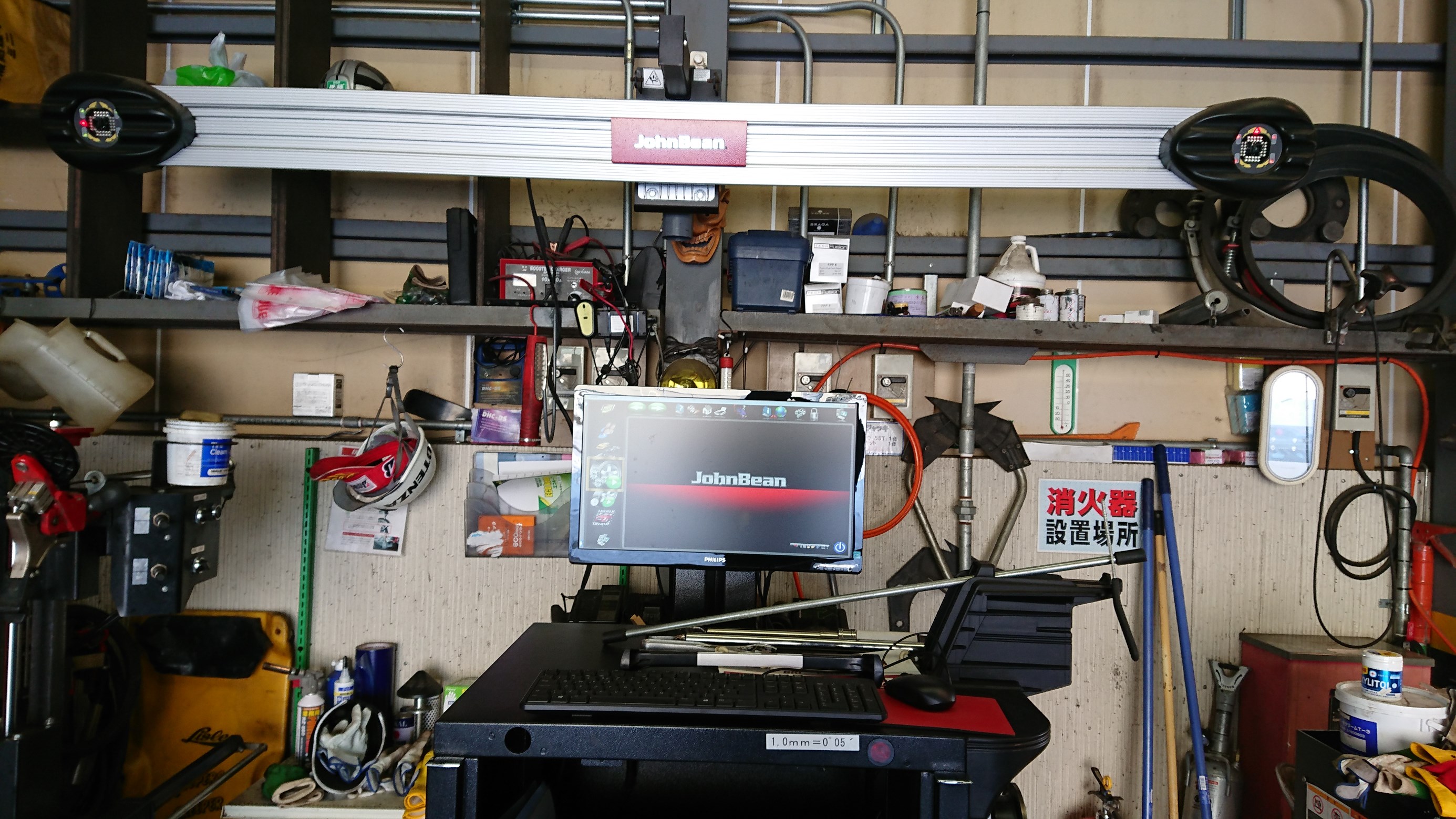 ジョンビーン製３Ｄアライメントテスター