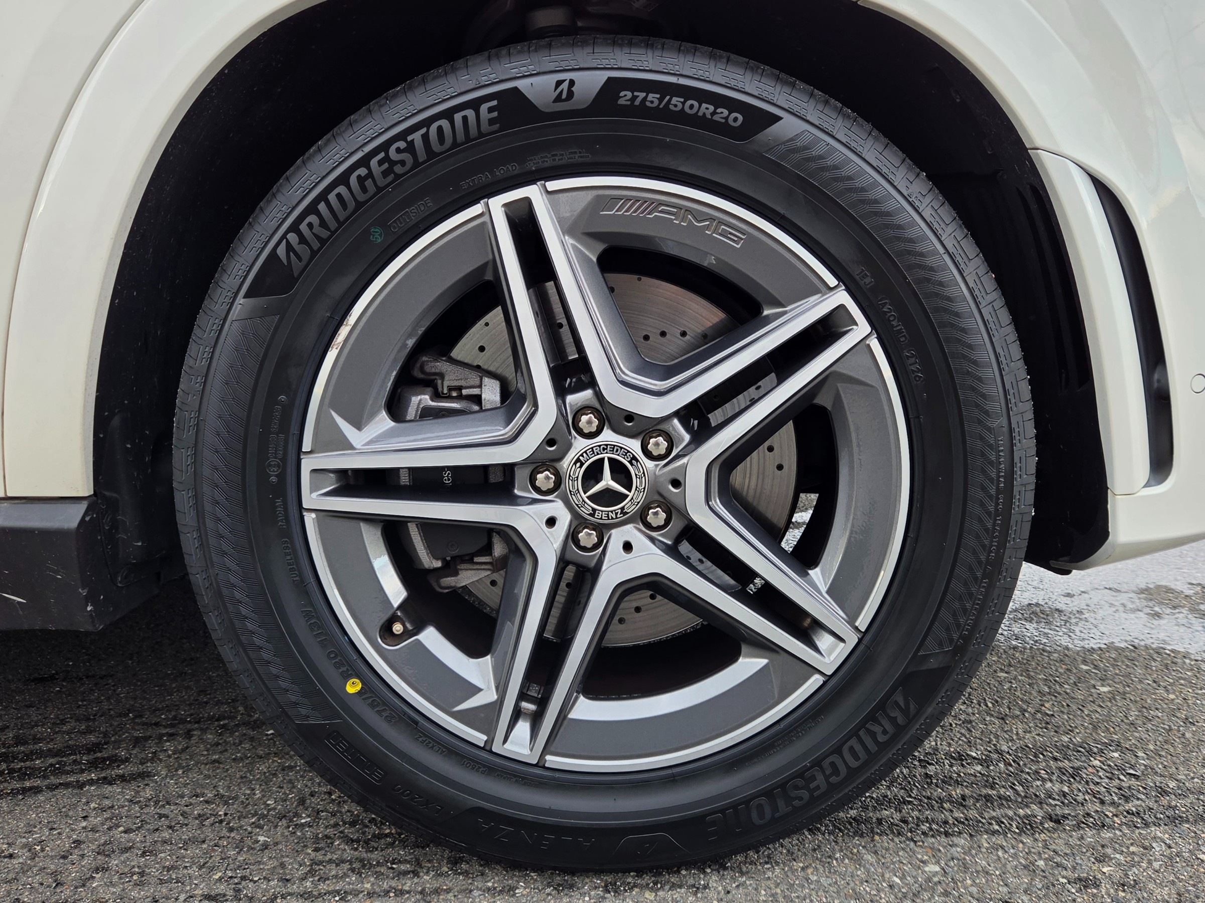 ベンツGLS350に装着、ホイール&ブリヂストンBLIZZAK275/50R20 ☆彡メルセデスベンツGLE ブリヂストンALENZA(アレンザ)LX200 275
