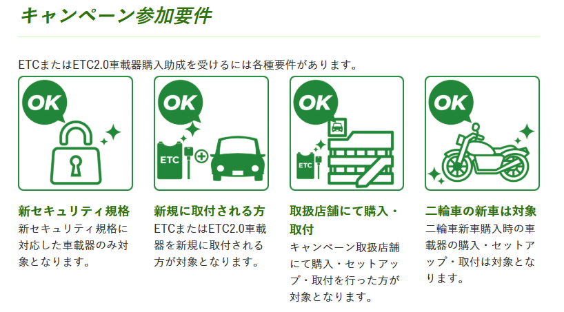 NEXCO東日本管内 車載器購入助成キャンペーン2026ヾ(≧▽≦)ﾉ | タイヤ