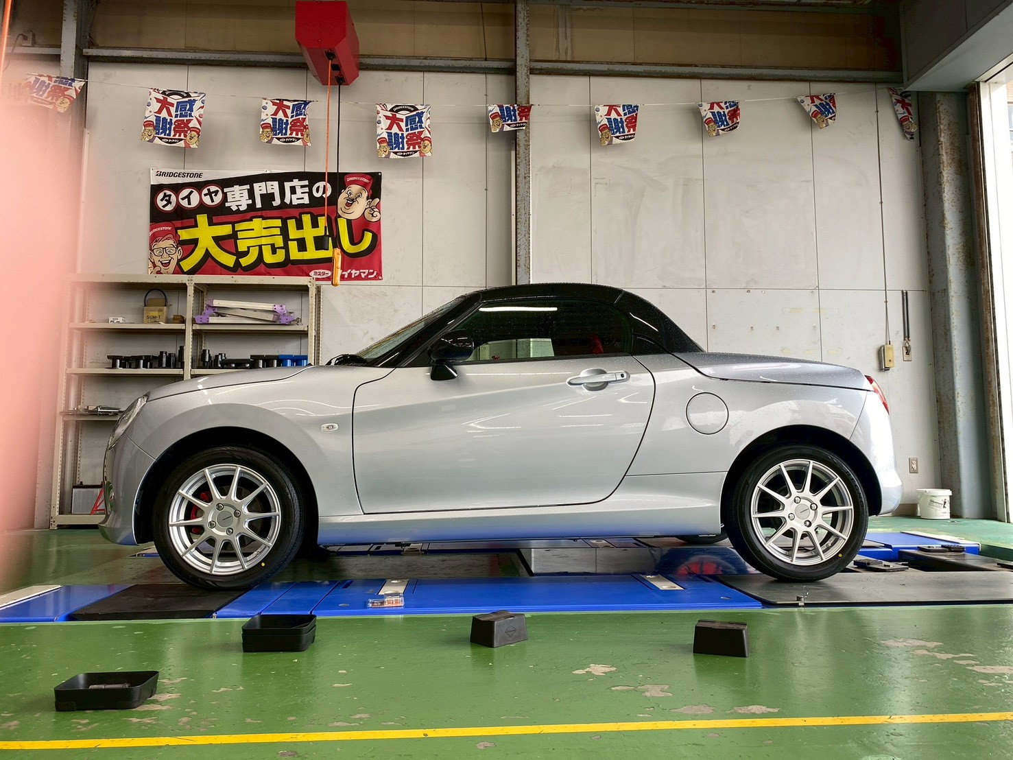 コペンにポテンザ SW010 & レグノ GR-XⅢ | 装着事例 | ミスター