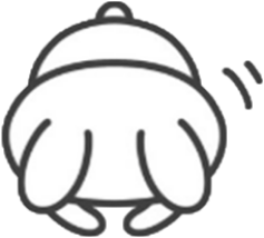 ぺこり