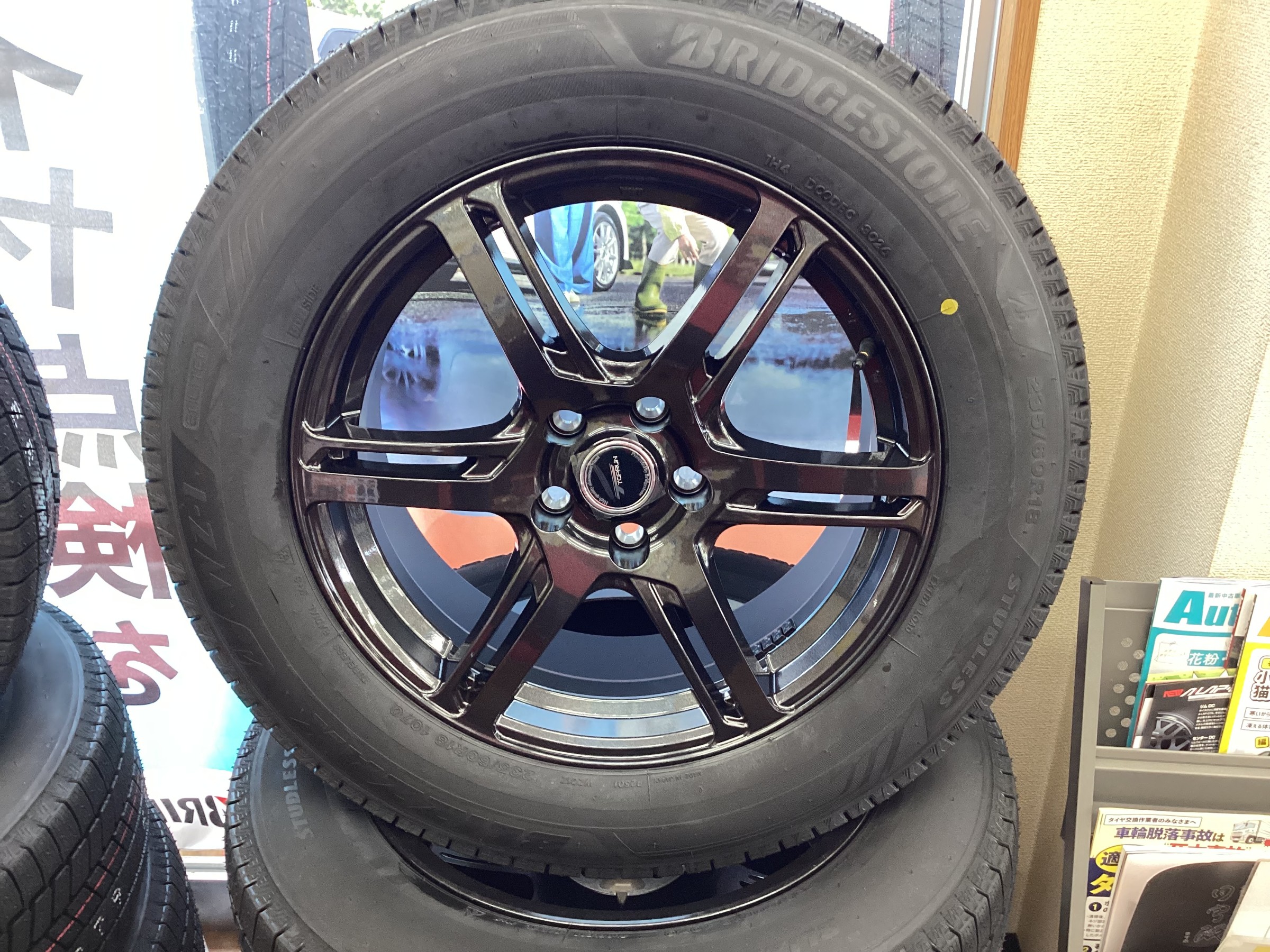 RAV4にブリザックWZ-1｜235/60R18アルミセットご購入ありがとうご