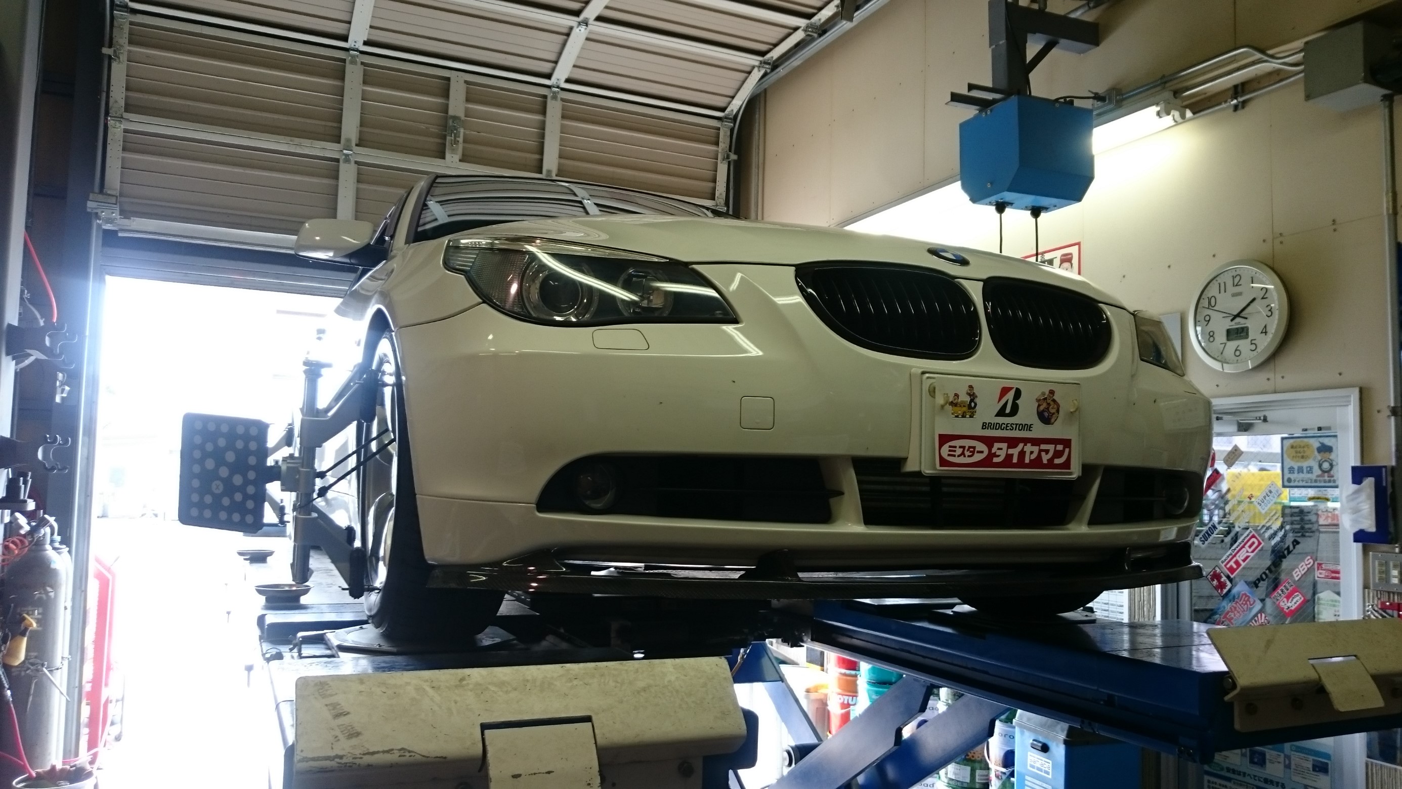 BMW E60 スプリング交換＆アライメント調整 | BMW 5シリーズ