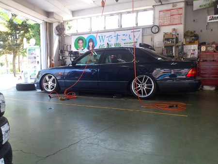 車高短20セルシオを作ります！ | 技術・サービス | ミスター