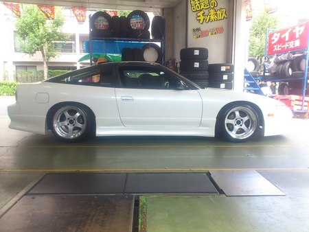 180SXホイール激深リム化！！ | 技術・サービス | ミスタータイヤマン