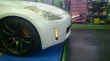Y様のZ33リップスポイラー取付 | 技術・サービス | ミスター