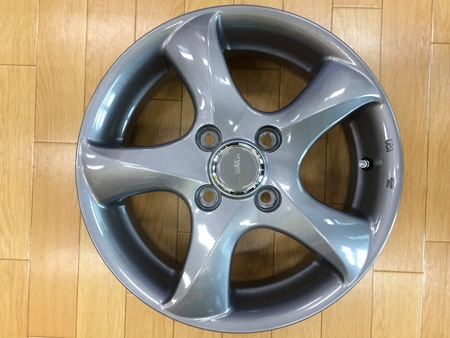 16インチ ホイール（ブリヂストン TOPRUN RD5） 美品】トップラン VR5 16in 6.5J +54 PCD114.3 ブリヂストン