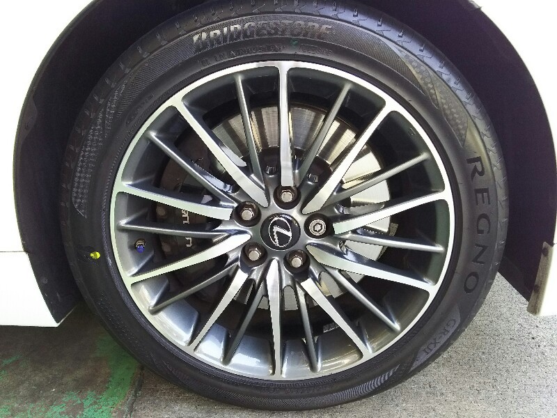 LS460 LS600 245/45R19 ホイール スノータイヤ ハイグロス】レクサス LS 後期 純正 オプション 19in 8J +35
