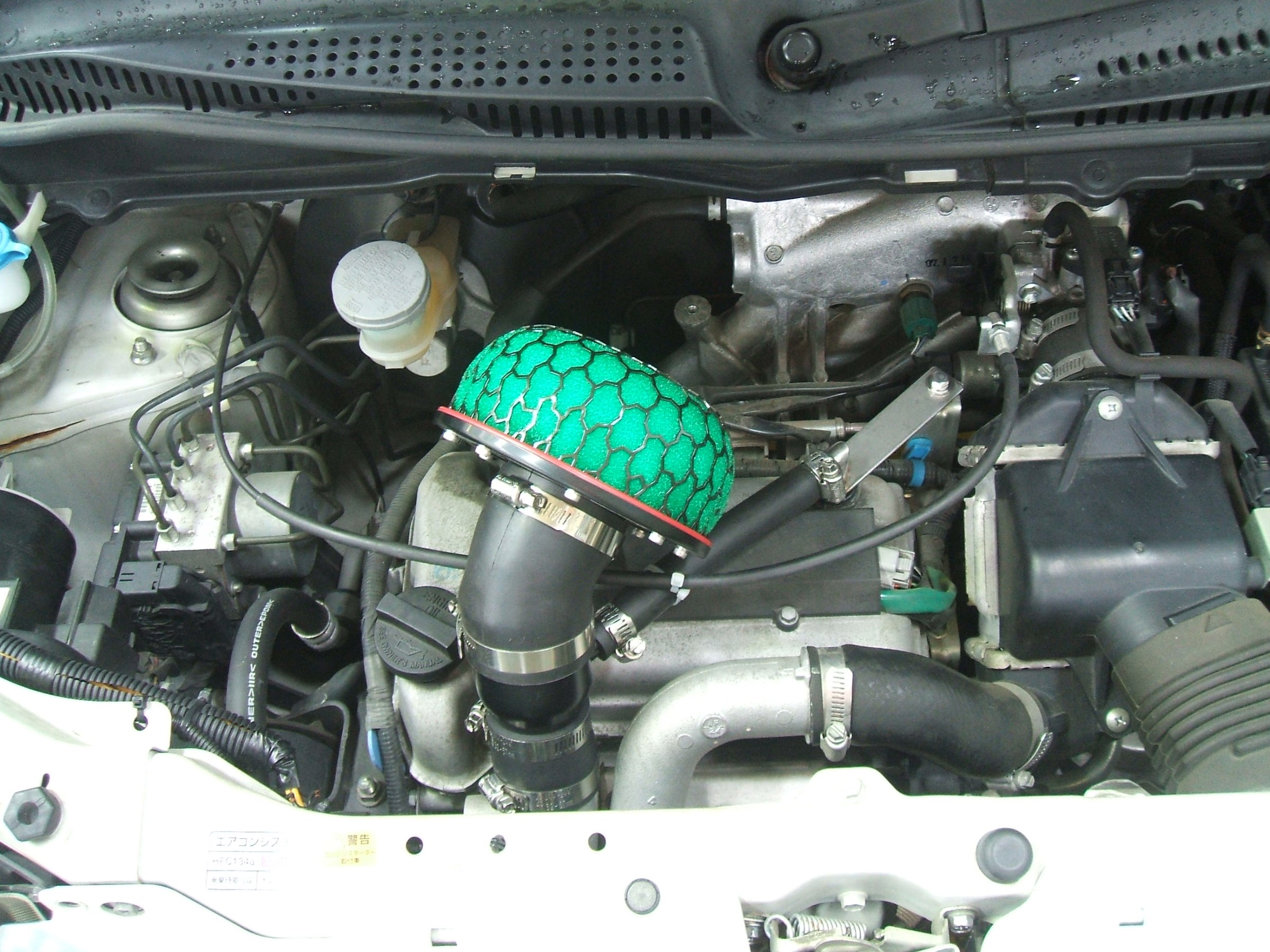 ワゴンRに HKSスーパーパワーフロー 取り付けました^^ | スズキ ワゴン