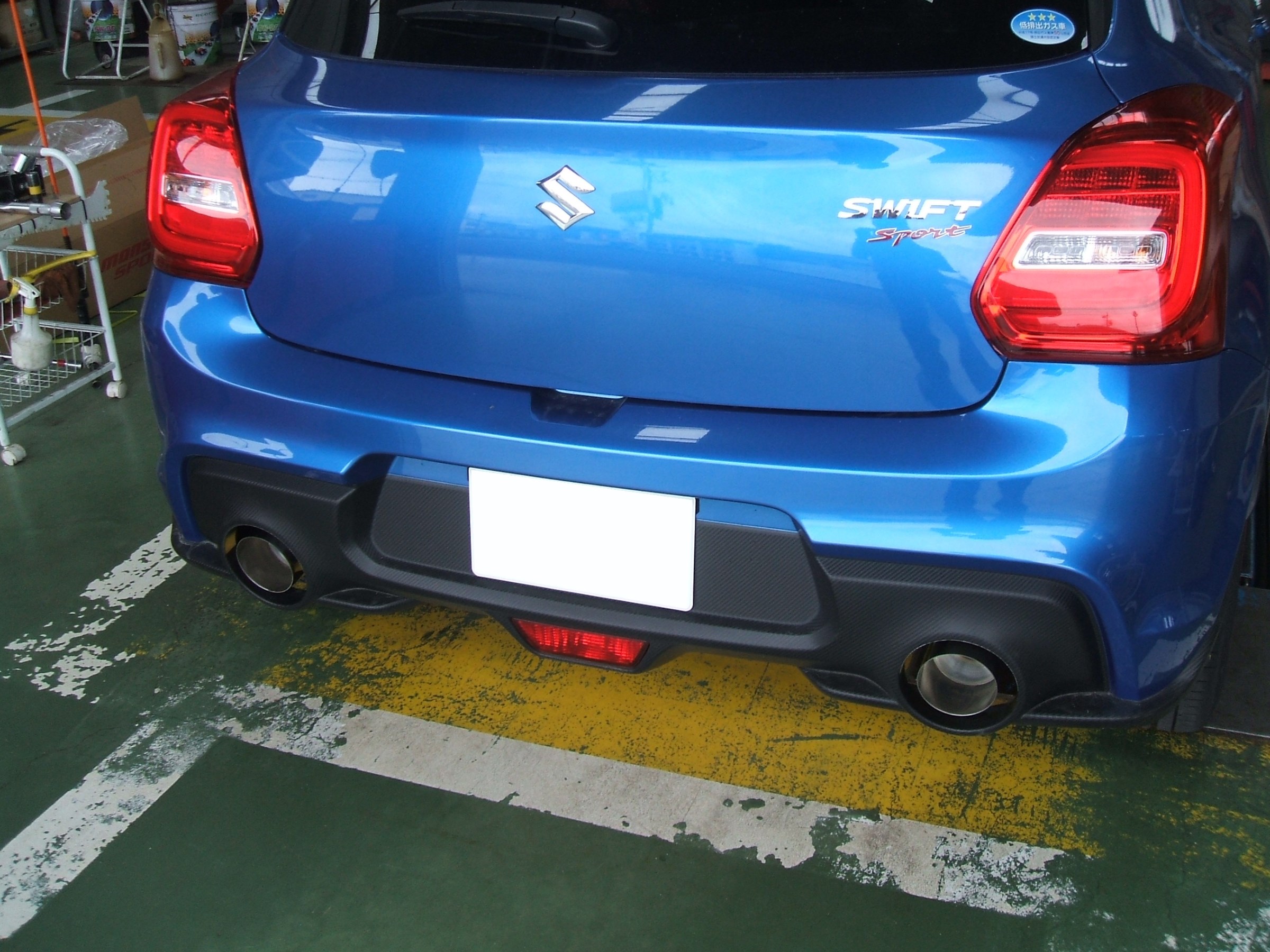 【2/22 値引き】SUZUKI スイフトスポーツZC33S型 純正マフラー 程度良好品】スズキ ZC33S スイフトスポーツ スイスポ 純正