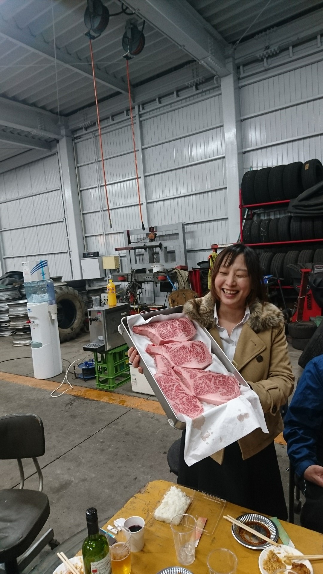 事務員の山下さん食いしん坊です。