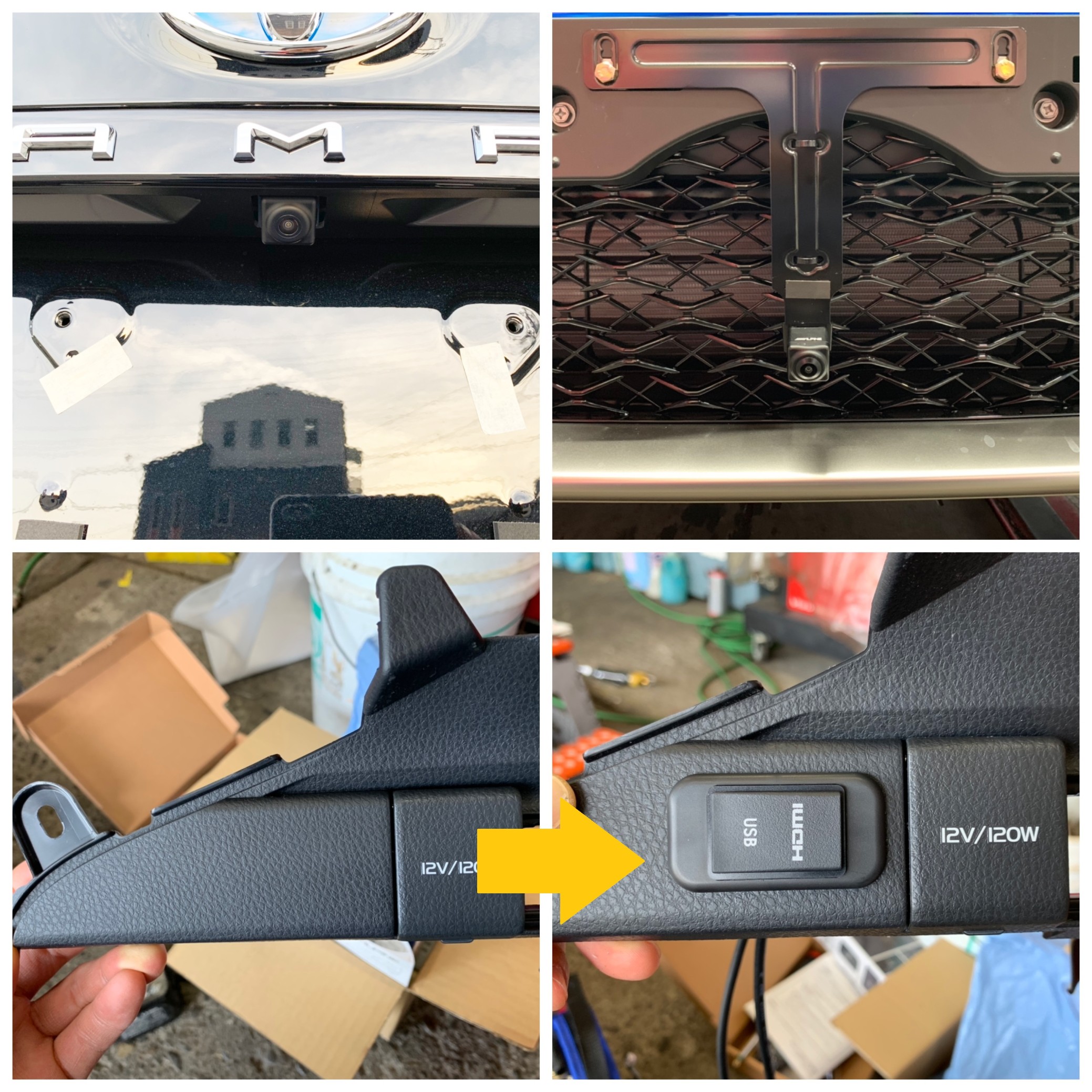 カムリにアルパイン Big ｘ ナビ フロント バックカメラ ドライブレコーダーを取り付けました スタッフ日記 ミスタータイヤマン まんが 大阪府 和歌山県のタイヤ カー用品ショップ ブリヂストンのタイヤ専門店