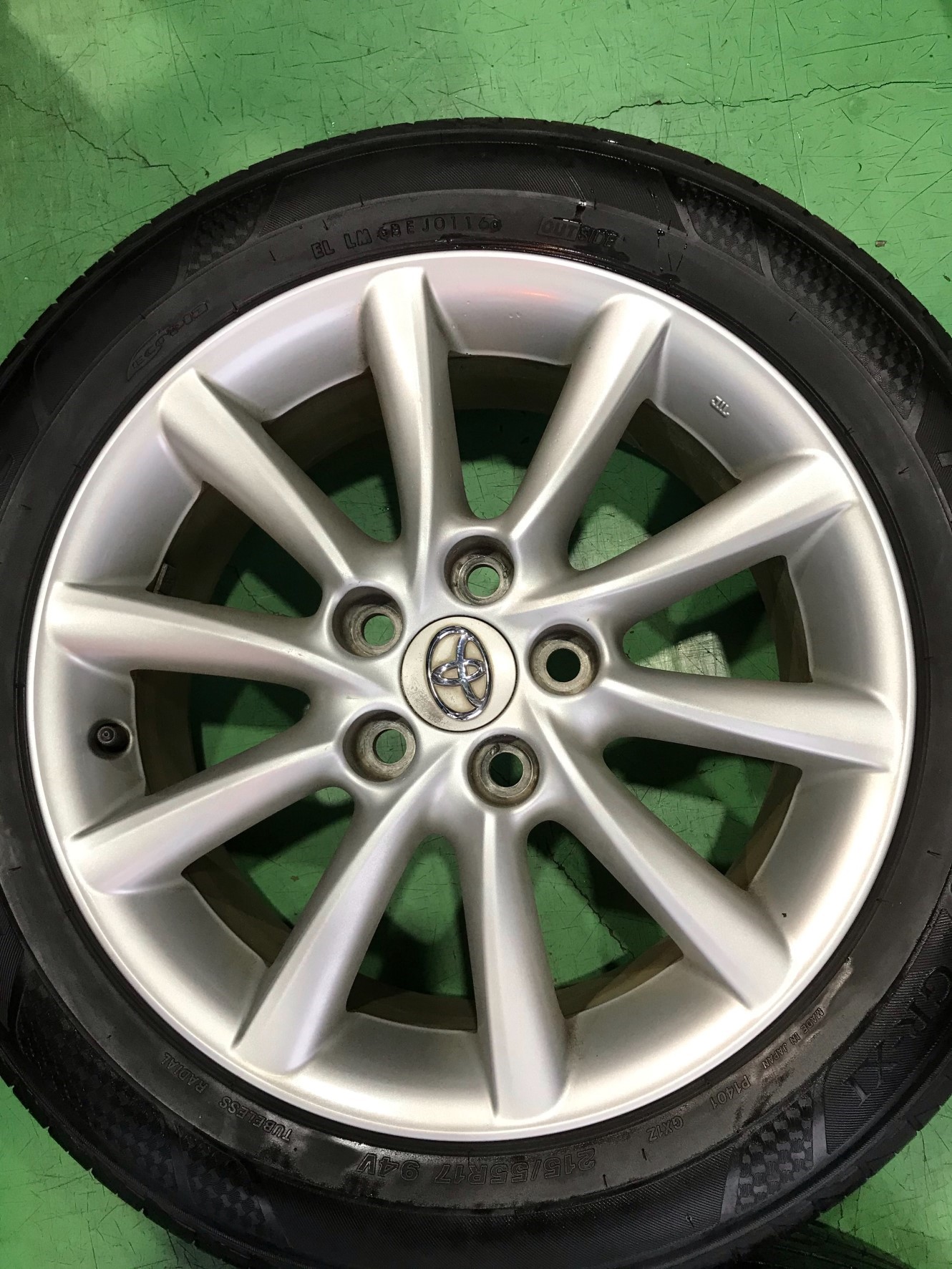 ホイールコーティング エスティマ  トヨタ エスティマ  技術 