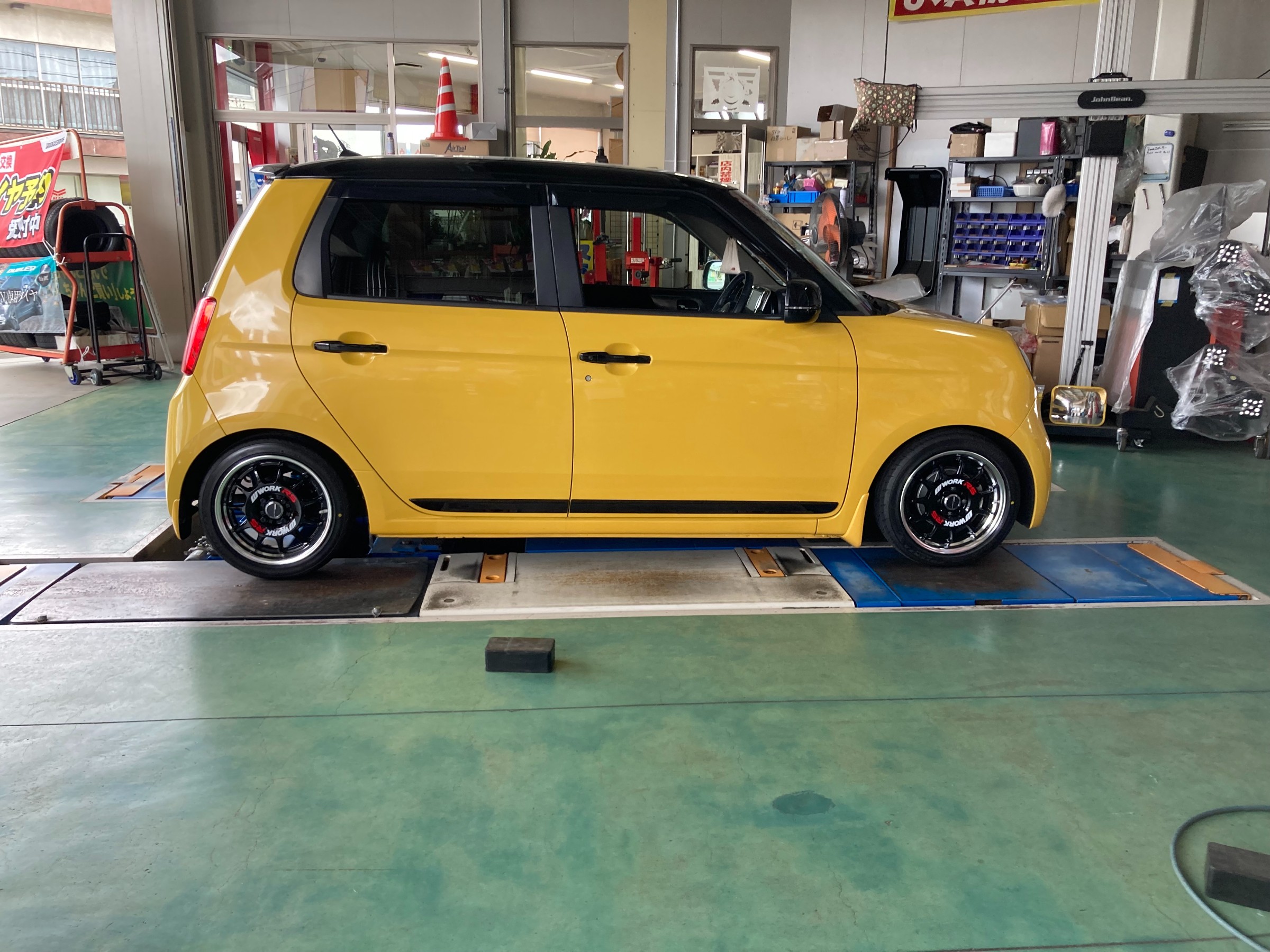 【しょん】①ワーク　エモーション　11R クラフト最速！ WORKのNEWモデル エモーションRS11をシャコタンN ONEに