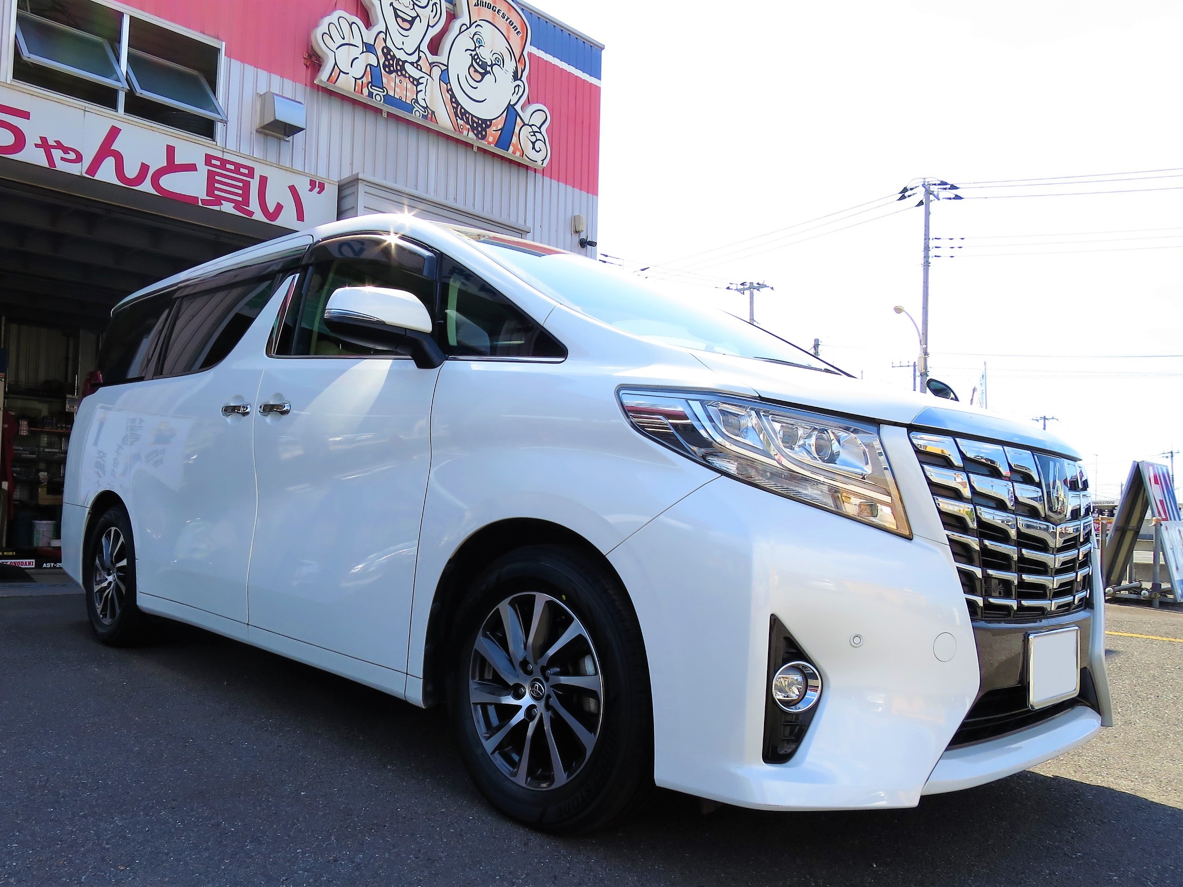 ①シーも アルファード純正ホイール ブリヂストンREGNO GRV2 トヨタ アルファードにREGNO GRVⅡを装着 | トヨタ アルファード