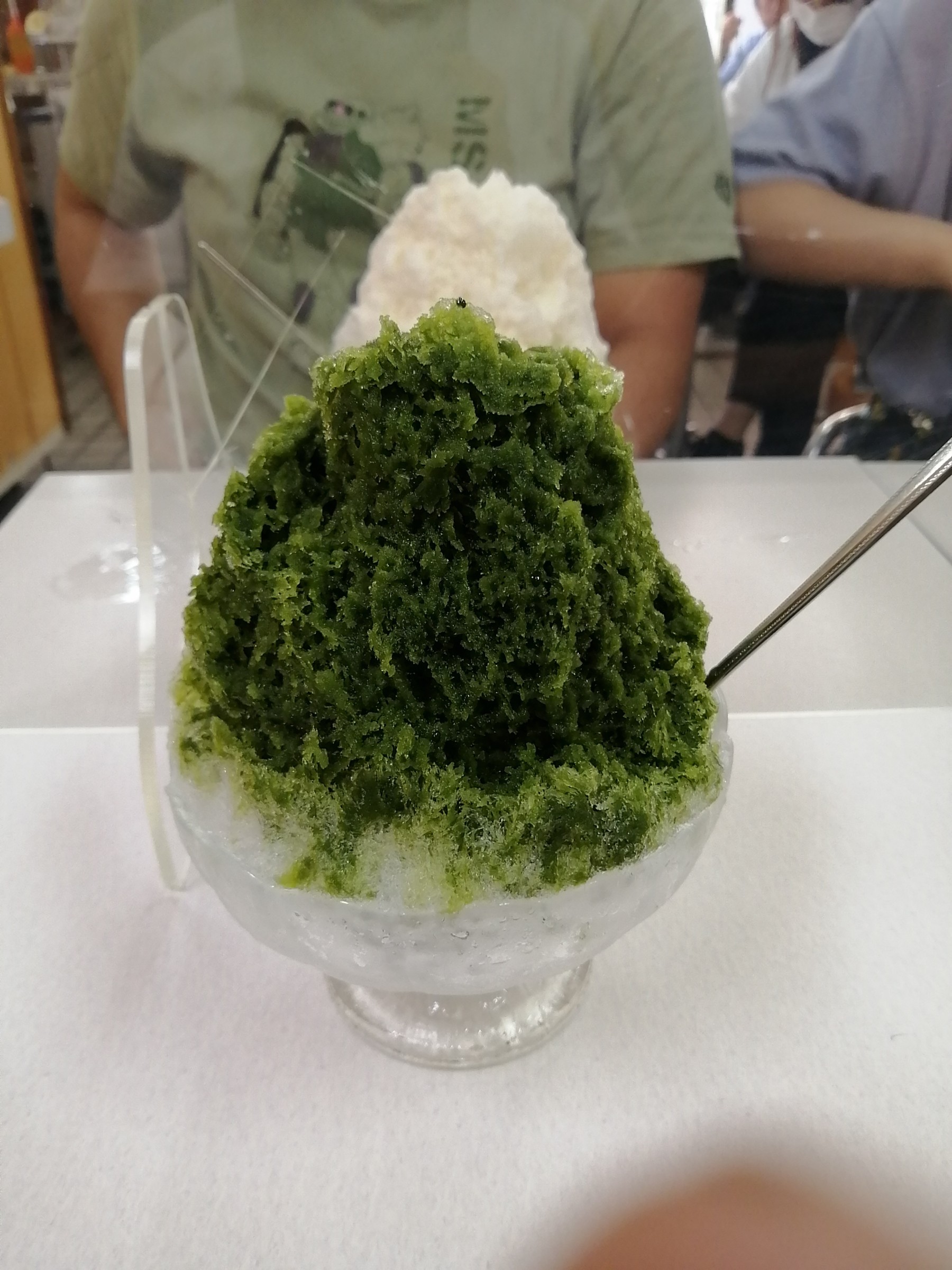 かき氷様 おはようございます！！ 定番メニューも準備中の物もご
