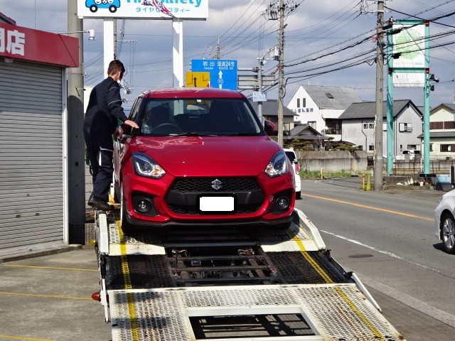 Swkコンプリートカーzc33sスイフトスポーツ陸送 ケルヒャー破壊 スズキ スイフト スポーツ その他 カー用品取付 モニター取付 スタッフ日記 ミスタータイヤマン M Tech ブリヂストンのタイヤ専門店 ミスタータイヤマン