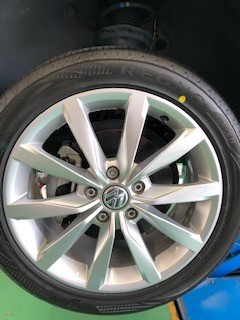 vwゴルフ7にレグノGR-XⅡを装着 | フォルクスワーゲン ゴルフ タイヤ