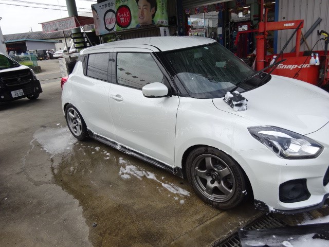 Zc33sスイフトスポーツ洗車 Ef9改mtオイル交換 ミラジーノ改mtオイル交換 トール異音対策 スズキ スイフト スポーツ メンテナンス商品 タイヤ ホイール関連 乗用車用タイヤ交換 スタッフ日記 ミスタータイヤマン M Tech ブリヂストンのタイヤ専門店