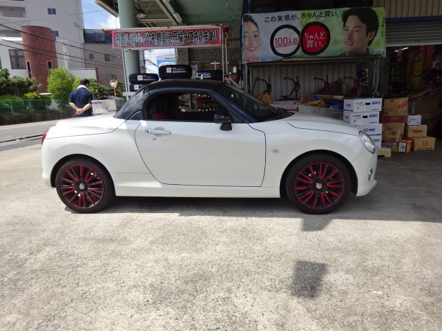 GRコペン LA400KにBBS RP 16インチDBカラー取り付け♪ | 店舗お