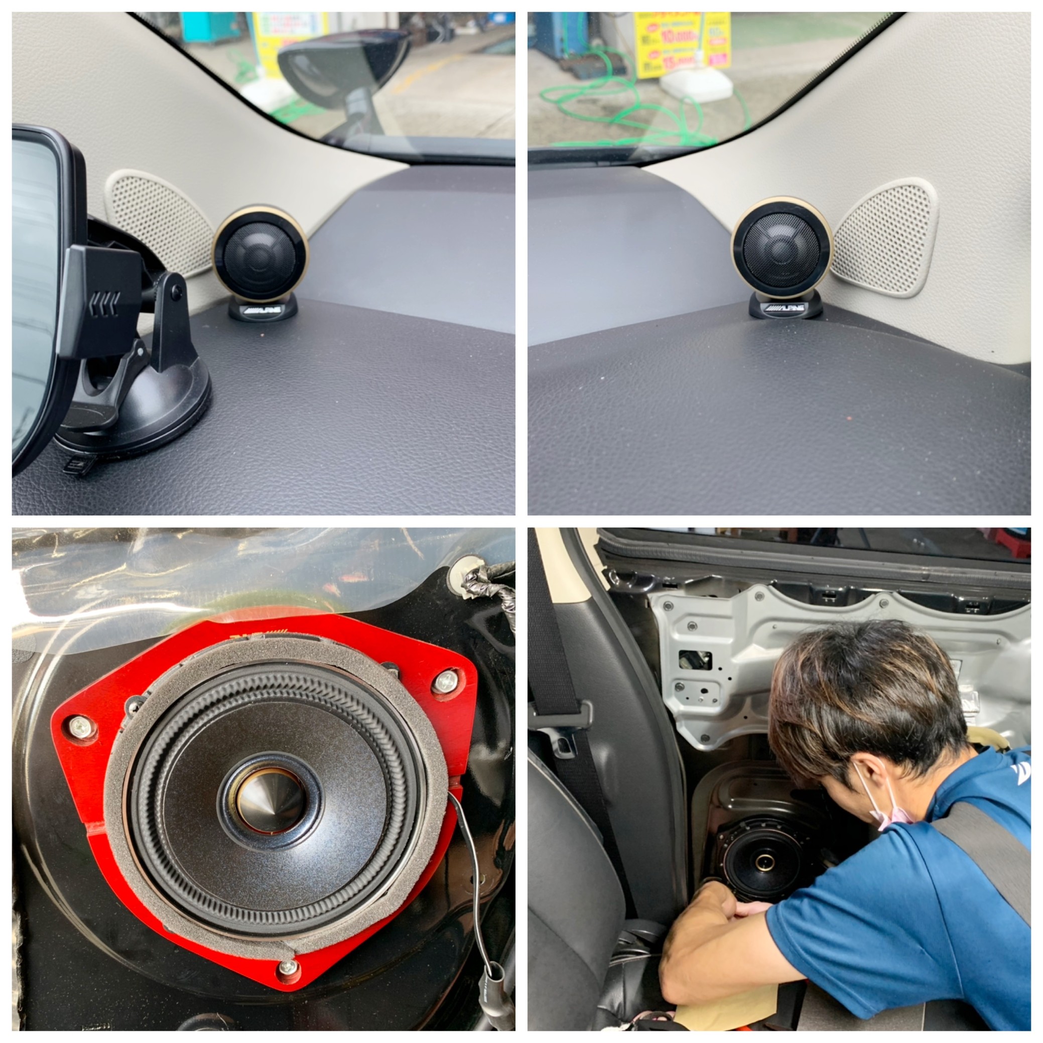 E51エルグランドに スピーカー プラグ交換 フェンダー加工など実施 スタッフ日記 ミスタータイヤマン まんが 大阪府 和歌山県のタイヤ カー用品ショップ ブリヂストンのタイヤ専門店