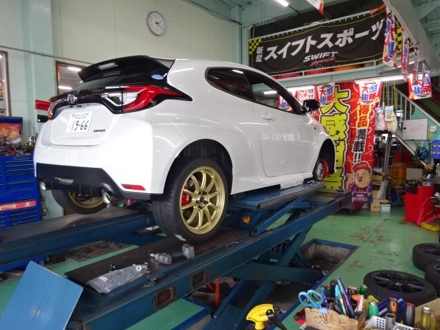 GRヤリスにプロドライブ | トヨタ ヴィッツ ホイール タイヤ