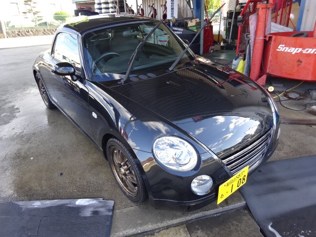 コペンl0k洗車 スバルkk4ビビオrx R改造 トラック車検整備仕上げ ハイゼットカーゴにルーフラック ダイハツ コペン メンテナンス商品 その外サービス 無料安全点検 スタッフ日記 ミスタータイヤマン M Tech ブリヂストンのタイヤ専門店 ミスタータイヤマン